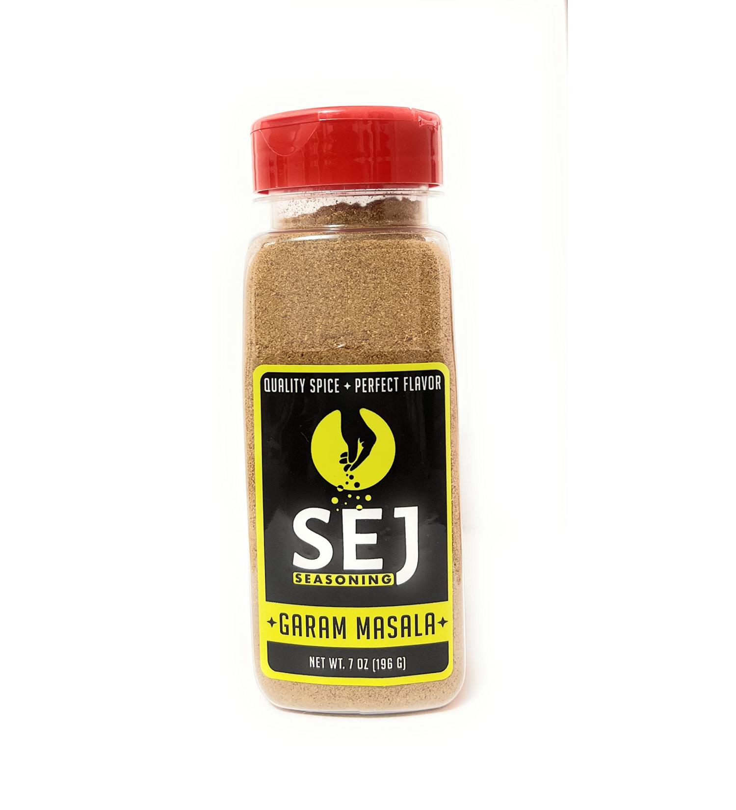 SEJ Garam Masala Seasoning (X-Large 7 oz) - All Natural, Salt-Free, Non-GMO - Buy Online on GoSupps.com