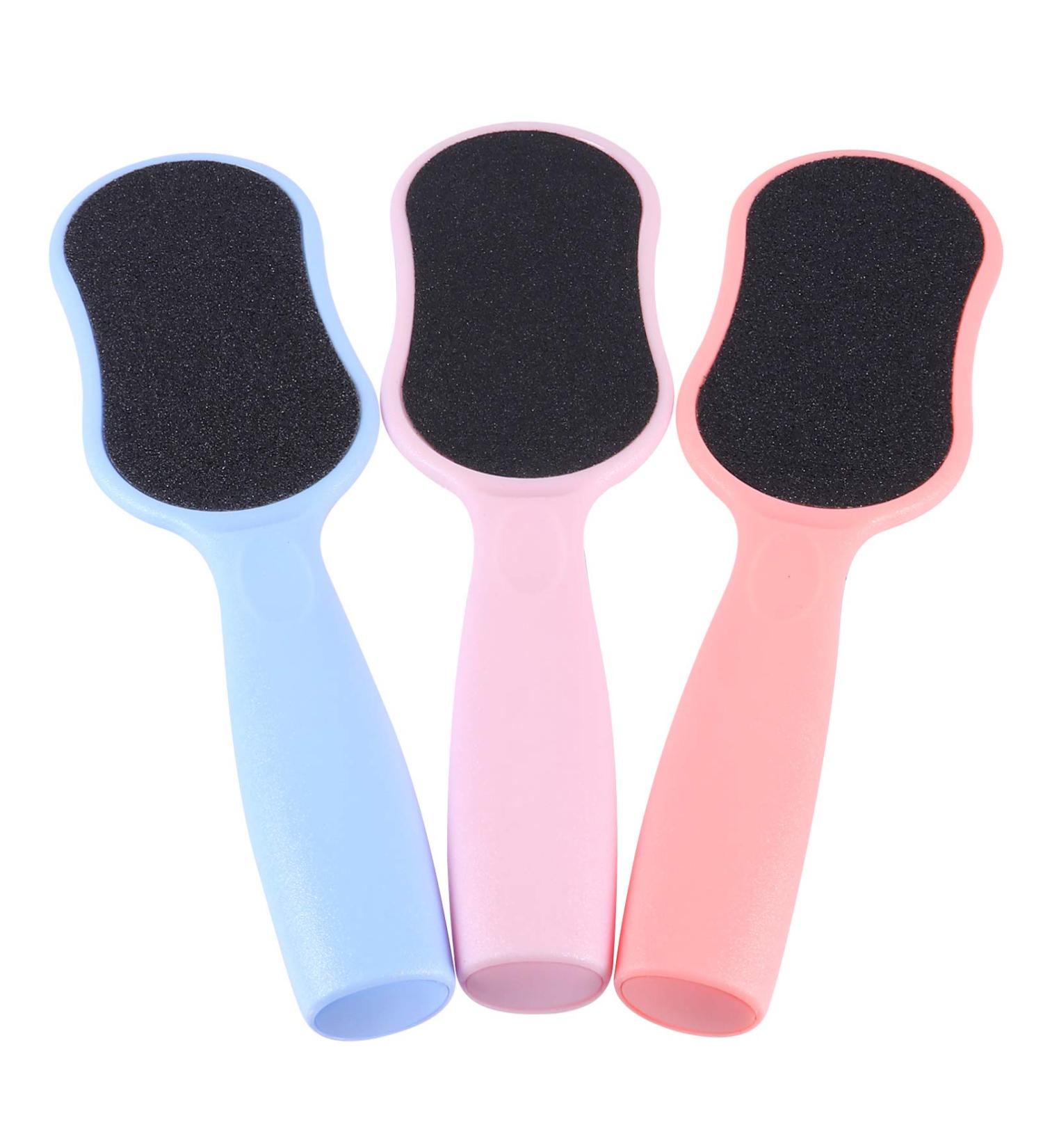3-in-1 Double-Sided Rubble Board | Effective Foot Pedicure & Dead Skin Remover | Heel File & Callus Eliminator - International Shipping Available - Buy Online on GoSupps.com