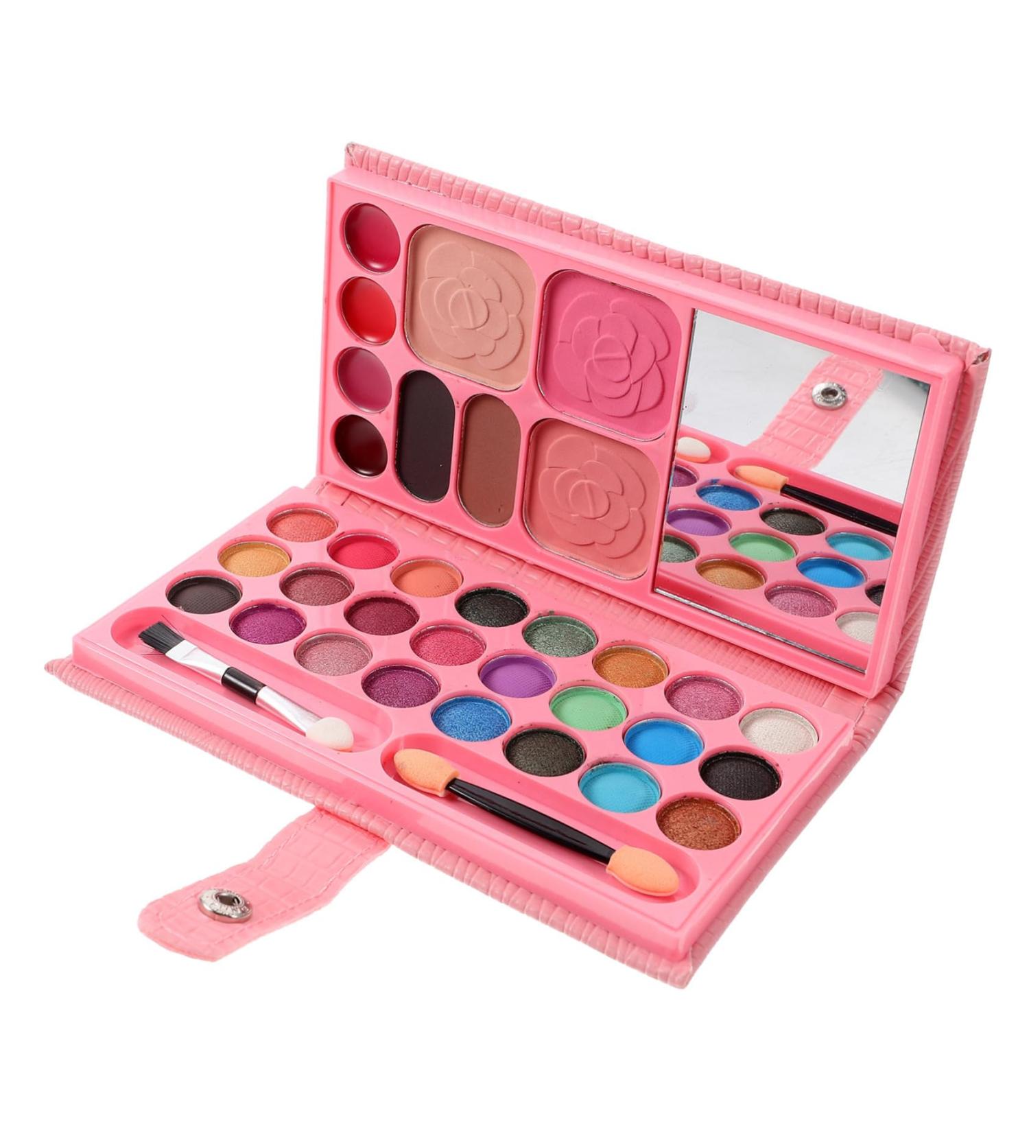 Outanaya Cosmetic Accessory 33 Makeup Palette Colorful Eyeshadow Palette Eyeshadow Pallets Baby Make up Accessories Powder Girl - Buy Online on GoSupps.com