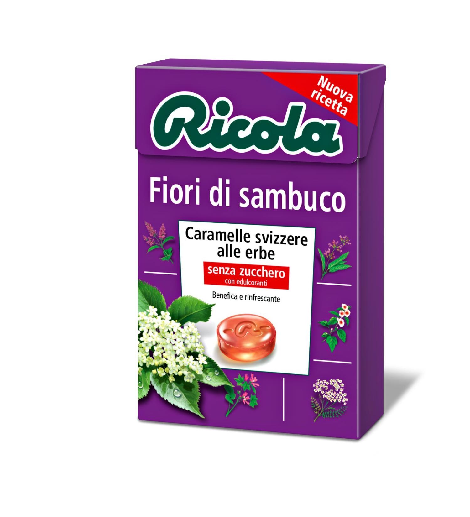 Ricola Elderflower Kit - Pack of 20 x 0.05 g