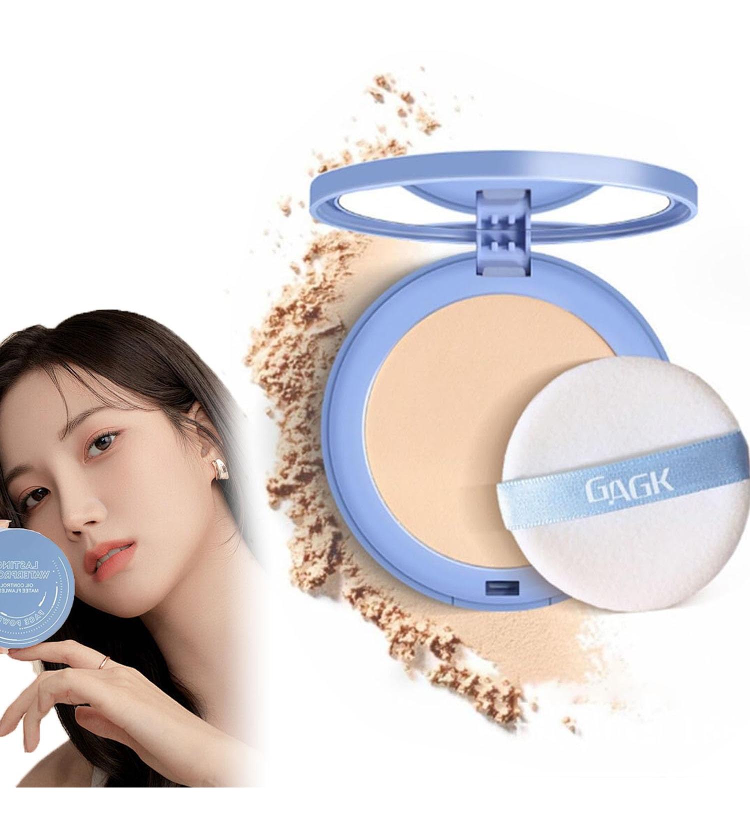 Gagk Polvo Compacto Perfection Mate Currentlye Polvo Compacto Polvo Compacto Perfecci n Mate A Prueba De Agua Gagk Lasting Waterproof Makeup Gagk Matte Perfection Pressed Powder (01#-Classic ivory) - Buy Online on GoSupps.com