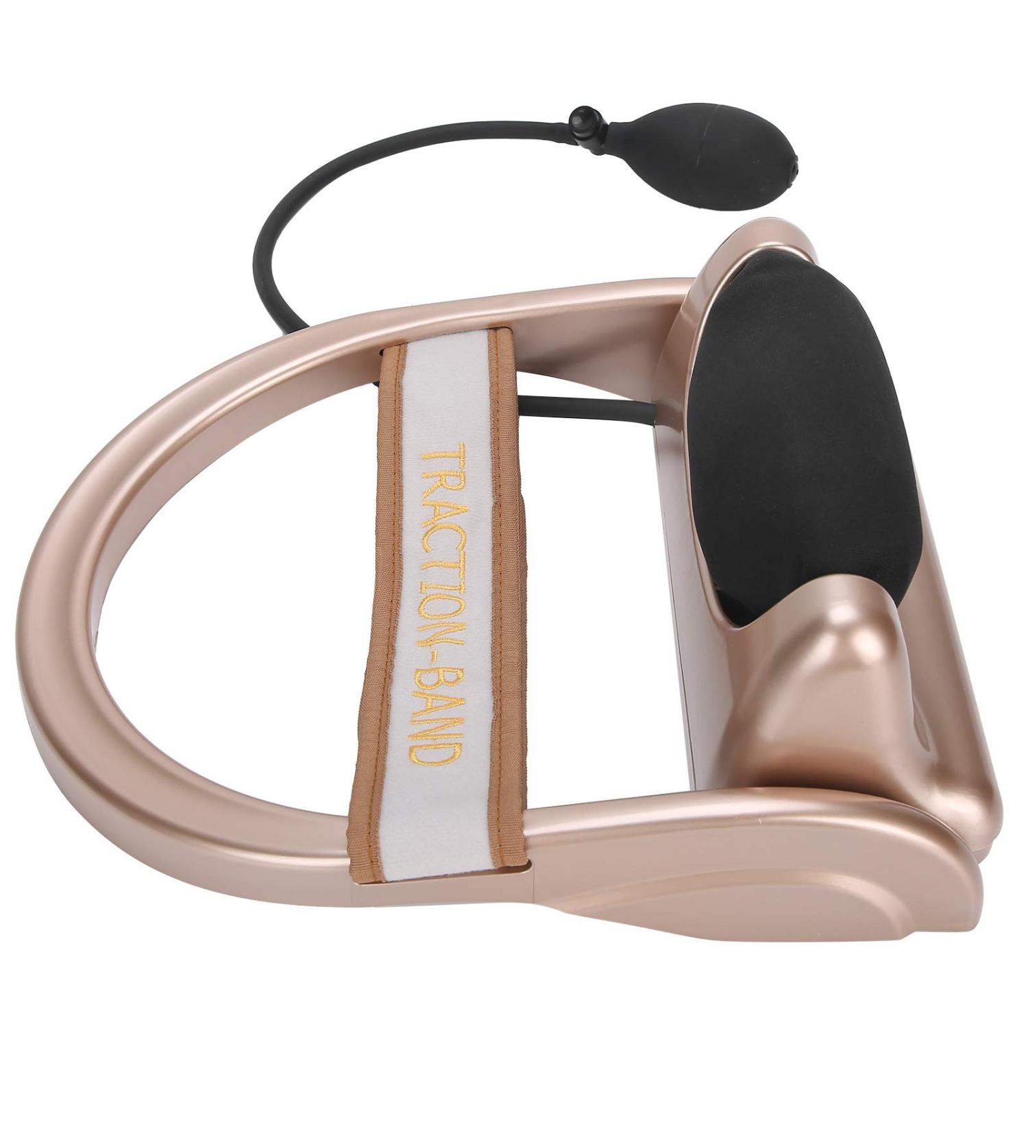 Inflatable Cervical Spine Corrector & Neck Massager - Stretching Pillow for Office Workers - Buy Online on GoSupps.com