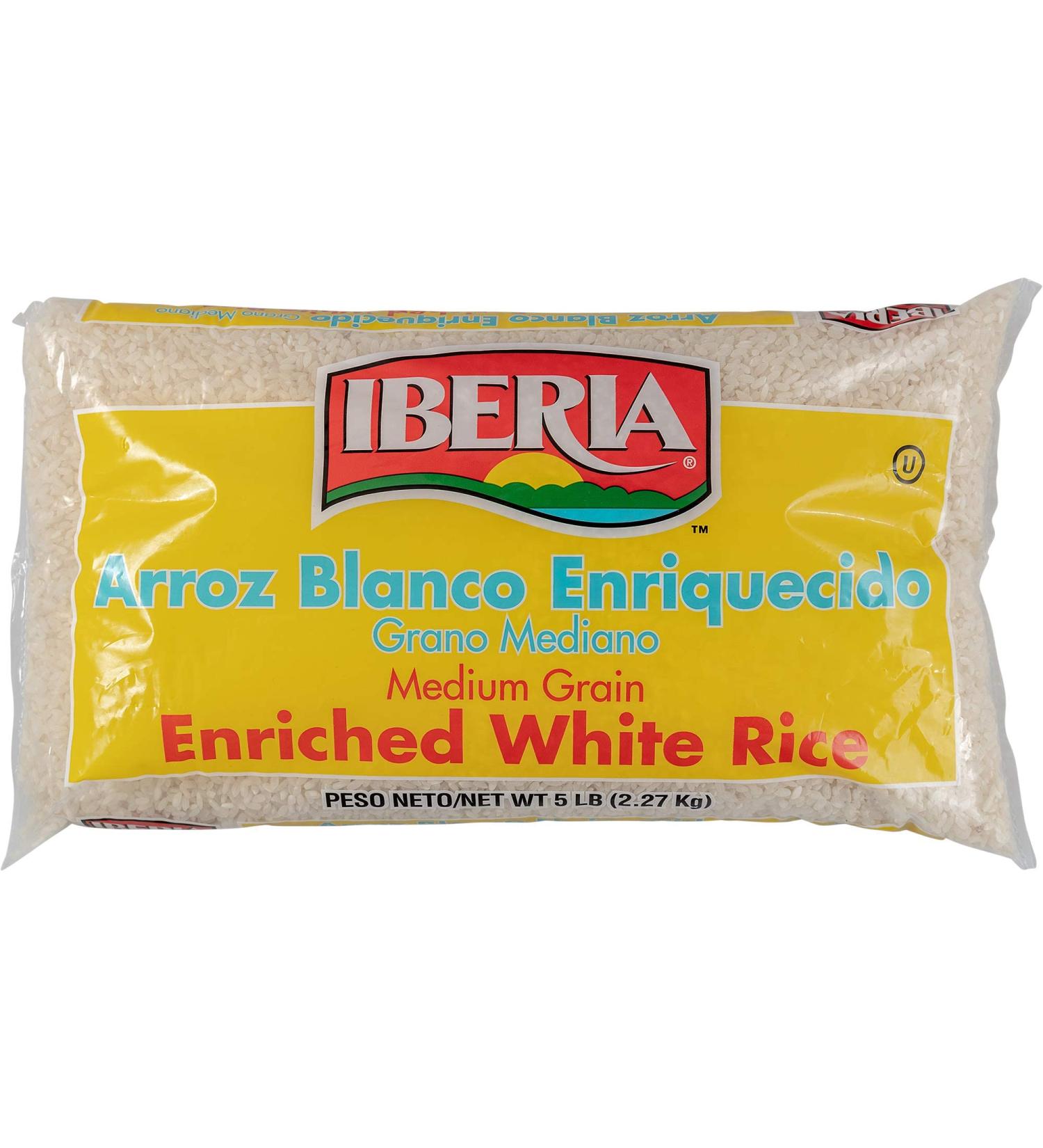 Iberia Medium Grain White Rice - 5 Pounds | Brown Rice Alternative - Buy Online on GoSupps.com