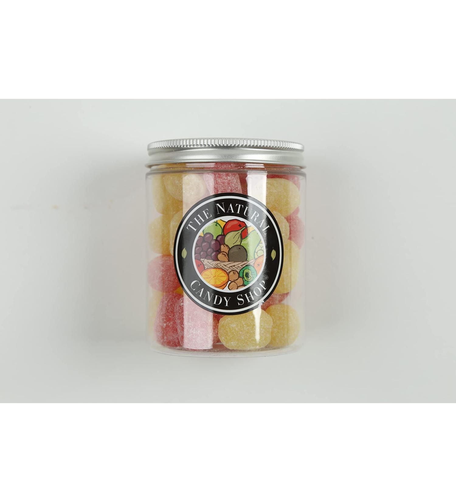 Natural Candy Shop Natural Pear Drops Candy Jar 220g x 9 units 9 x 220g