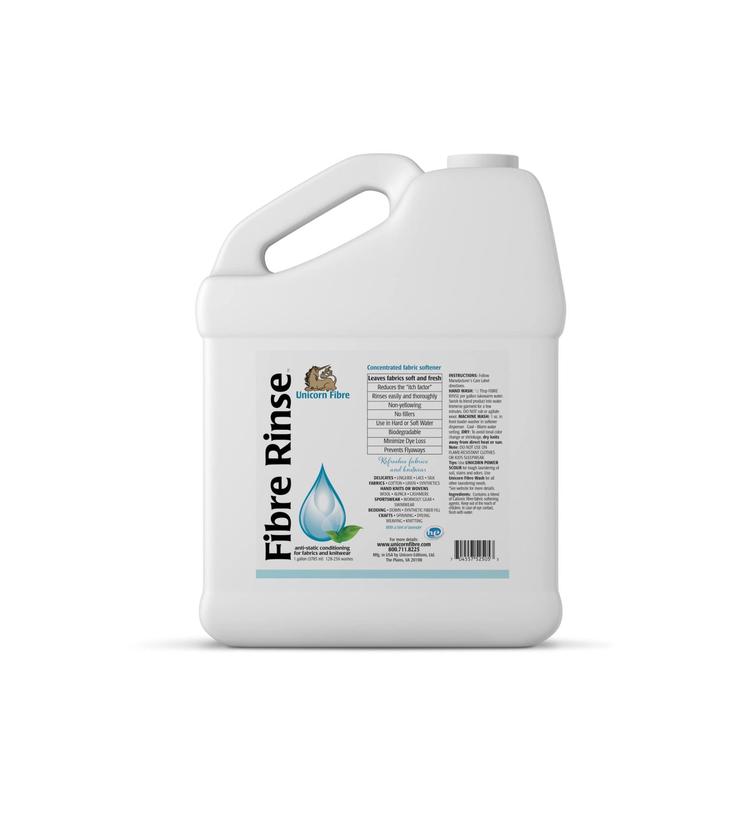 RINSE Anti-Static Conditioner for Wool Knits and Fabrics Lavender Scented 1 Gallon | Ideal for Cloth Diapers Yarn Baby Clothing & More | International Shipping Available - Buy Online on GoSupps.com