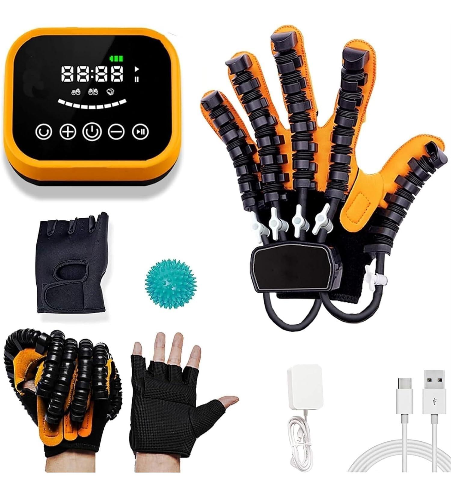 Rehabilitation Robot Gloves Rehab Orthosis Finger Hand Function Rehabilitation Trainer Stroke Hand Rehabilitation Gloves for Arthritis Patients RecoveryRehab Orthosis Orange S-Rechte Hand Orange S-Rechte Hand - Buy Online on GoSupps.com