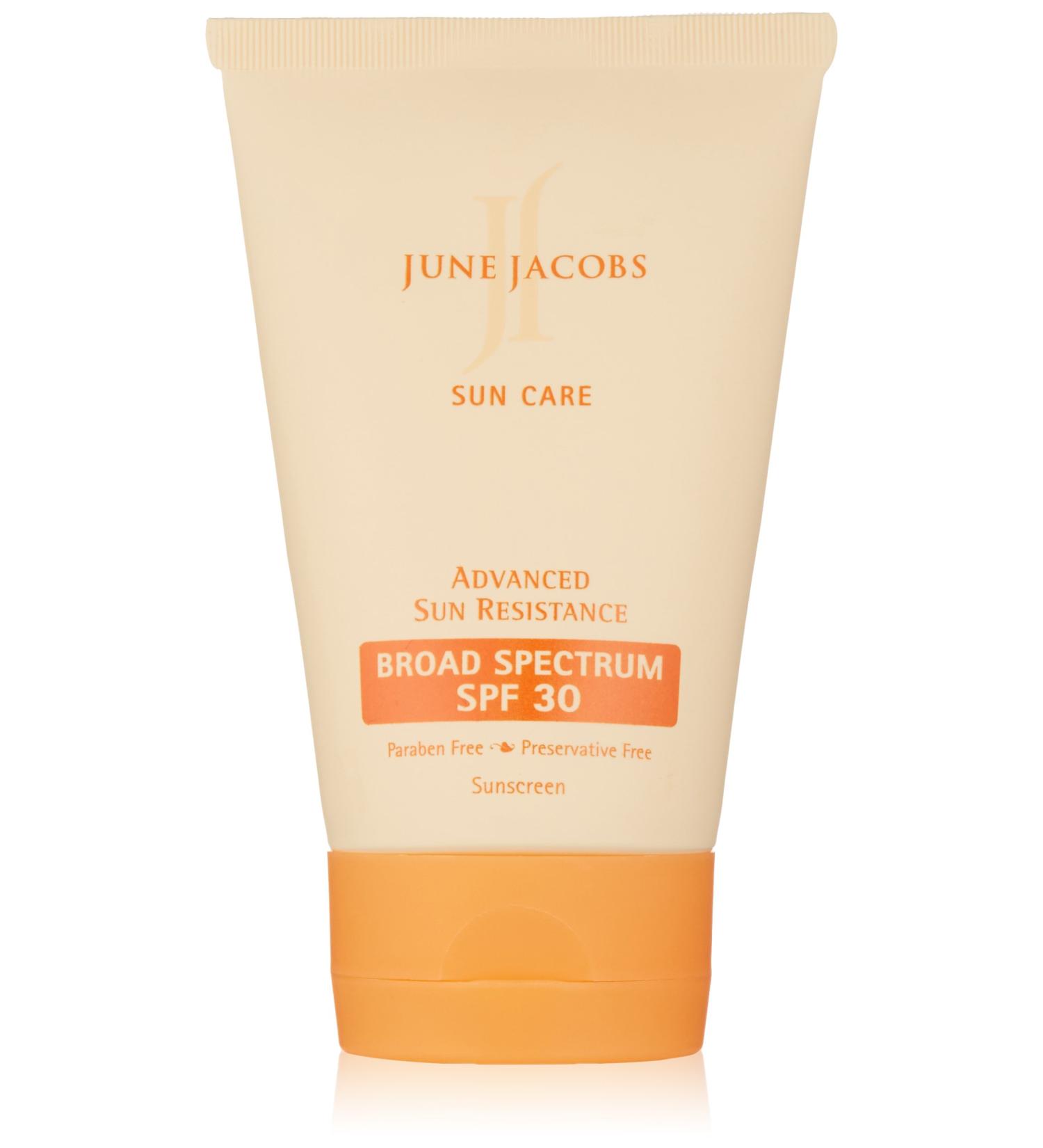 June Jacobs Advanced Sun Resistance SPF 30 - 3.8 Fl Oz | Premium Sun Protection for All Skin Types - Buy Online - Buy Online on GoSupps.com