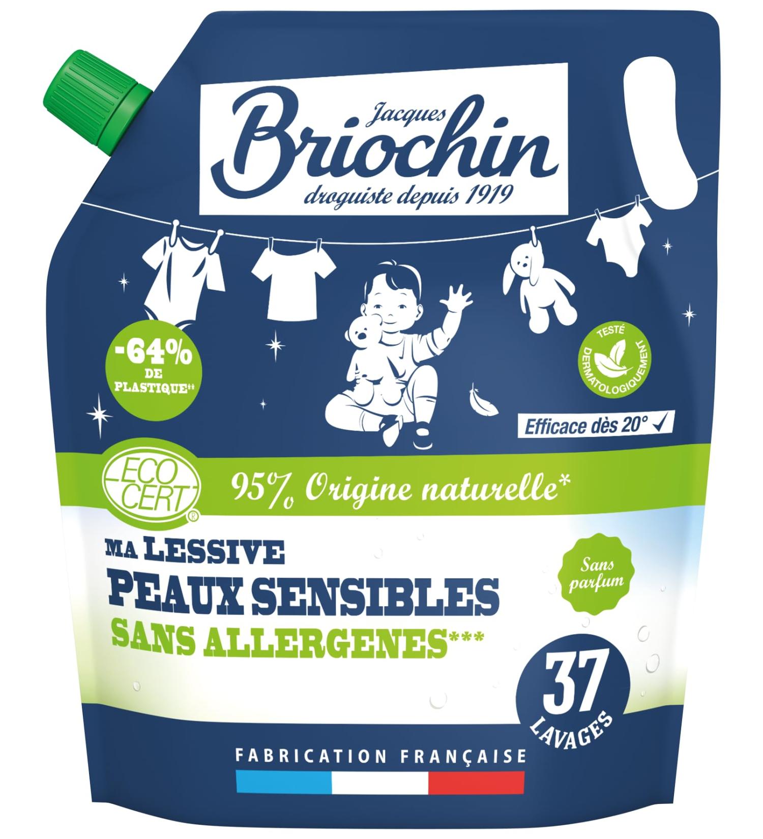 Ecocert Sensitive Skin Detergent Refill – Allergen-Free 1.7 L