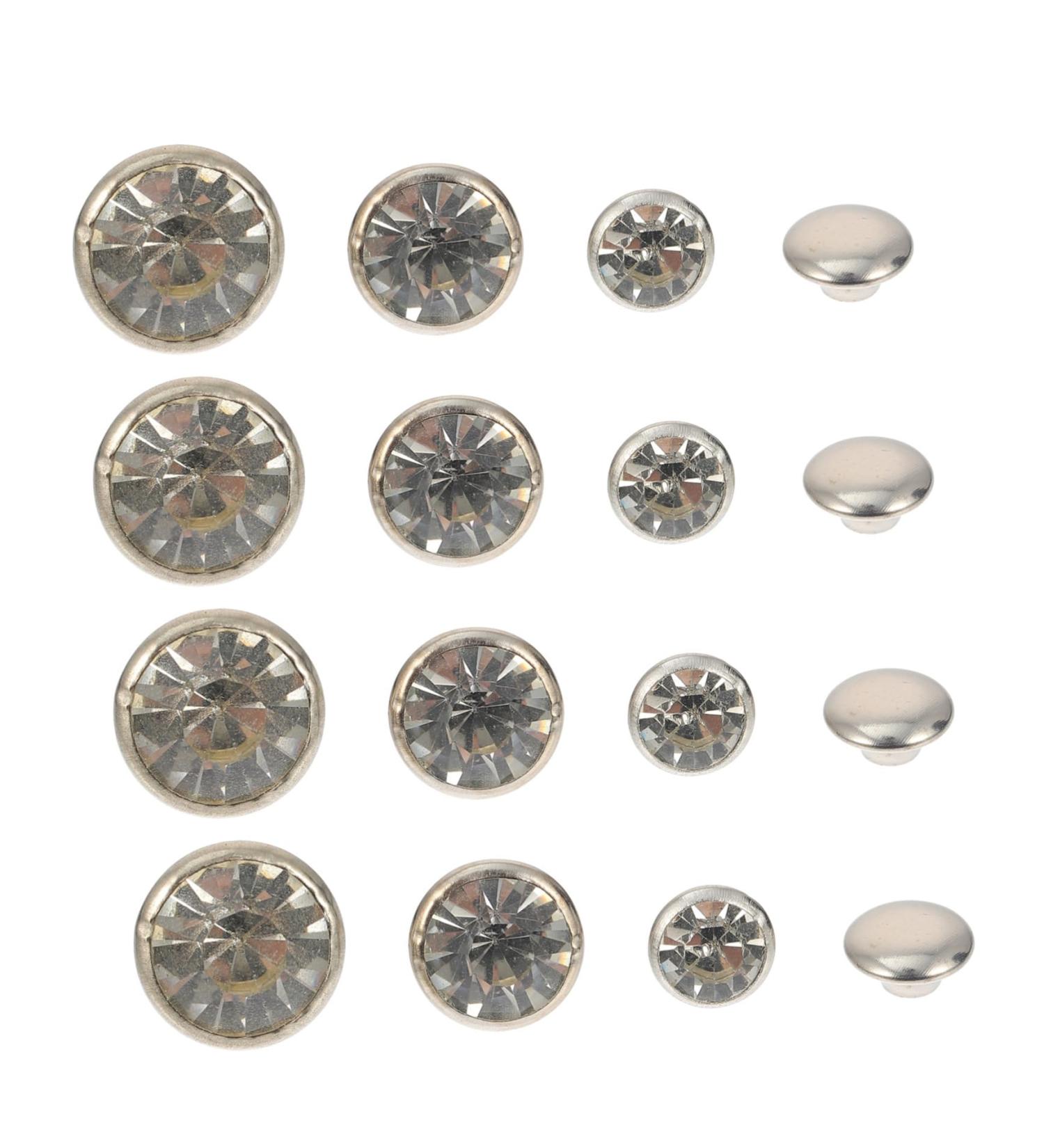 Lurrose 60 pcs Durable Leather Practical Bags Rivets DIY Chic Luggage Re Studs Craft Bag Clothes Crafts - Buy Online on GoSupps.com