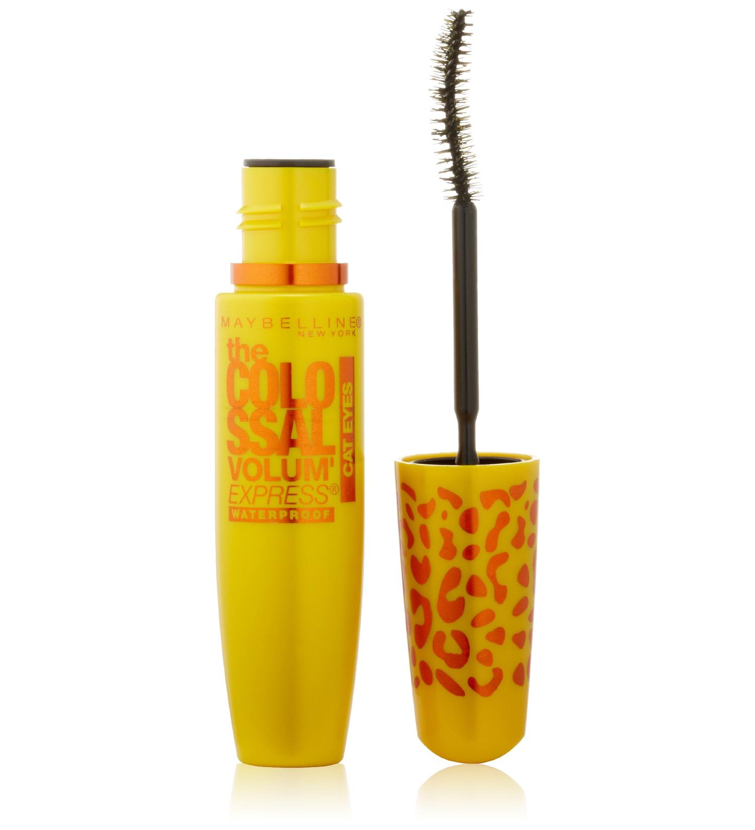 Maybelline Volum' Express The Colossal Cat Eyes Waterproof Mascara - Glam Black - 0.31 fl. oz - Buy Online on GoSupps.com