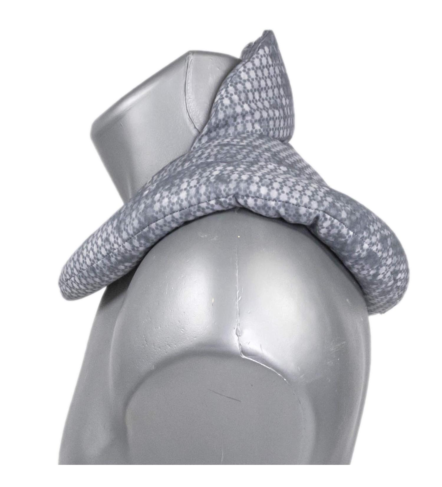 Buy Gray-Blue Neck Horns with Stand-Up Collar | Heat Cushion Neck Pillow - Pinkel Grain Comfort for Worldwide Shipping - Buy Online on GoSupps.com