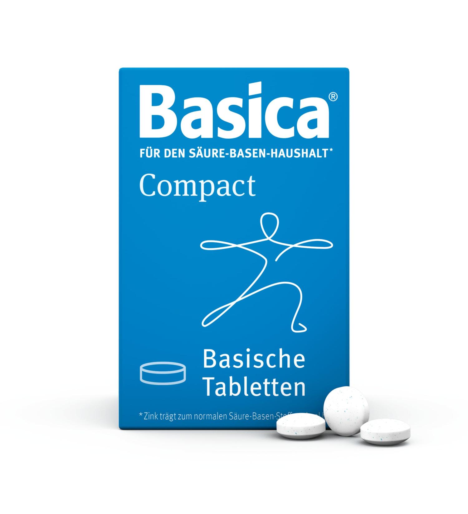 basica Compact Alkaline Tablets - 120 Pieces | Premium pH Balance Supplement for Energy & Well-being - International Shipping - Buy Online on GoSupps.com