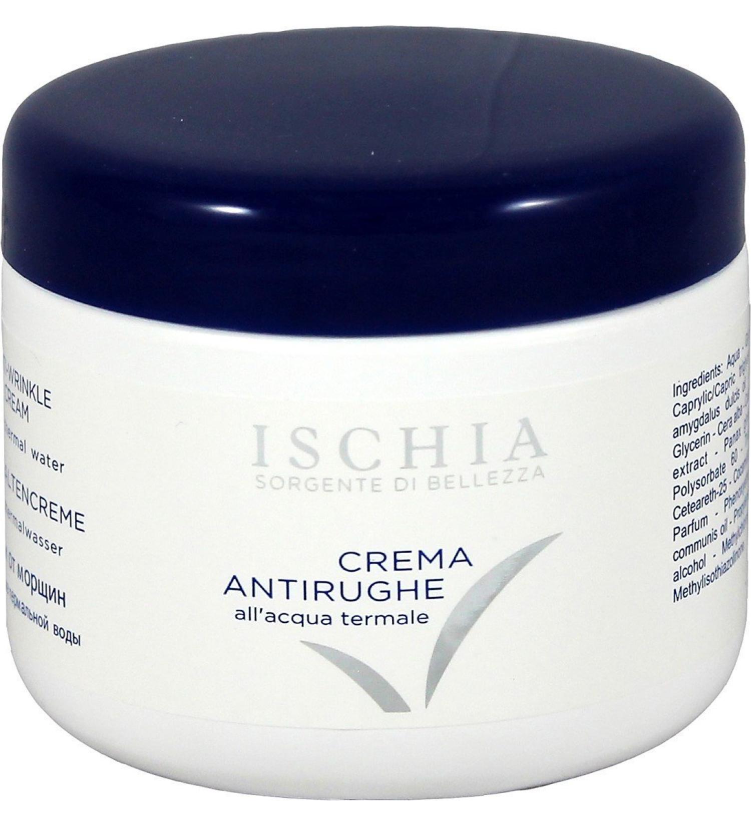 Ischia Sorgente di Bellezza ISB - Anti-wrinkle cream 250 ml based on thermal water from the island of Ischia