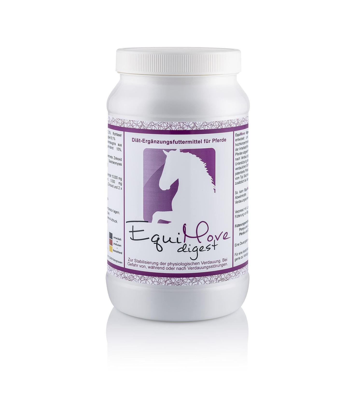 Equimove Digest 1.5 kg | Digestive Support & Kotwasser Relief | Prebiotics & Probiotics | Optimal Supplement for Horses - Buy Online on GoSupps.com