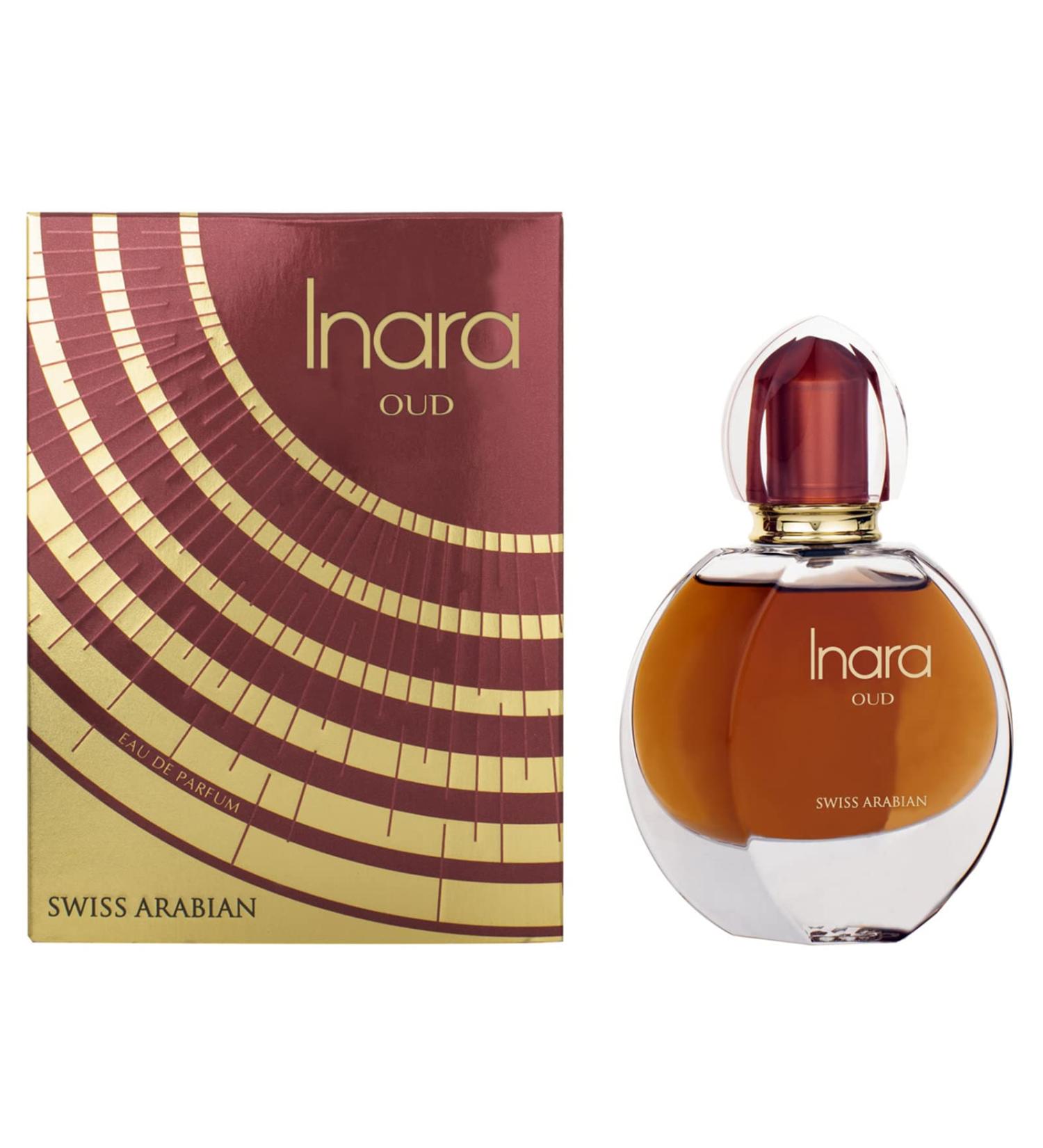 Swiss Arabian Inara Oud - Luxury Products from Dubai - Long Lasting Addictive Personal EDP Spray Fragrance - Seductive Signature Aroma - 1.8 oz - Buy Online on GoSupps.com