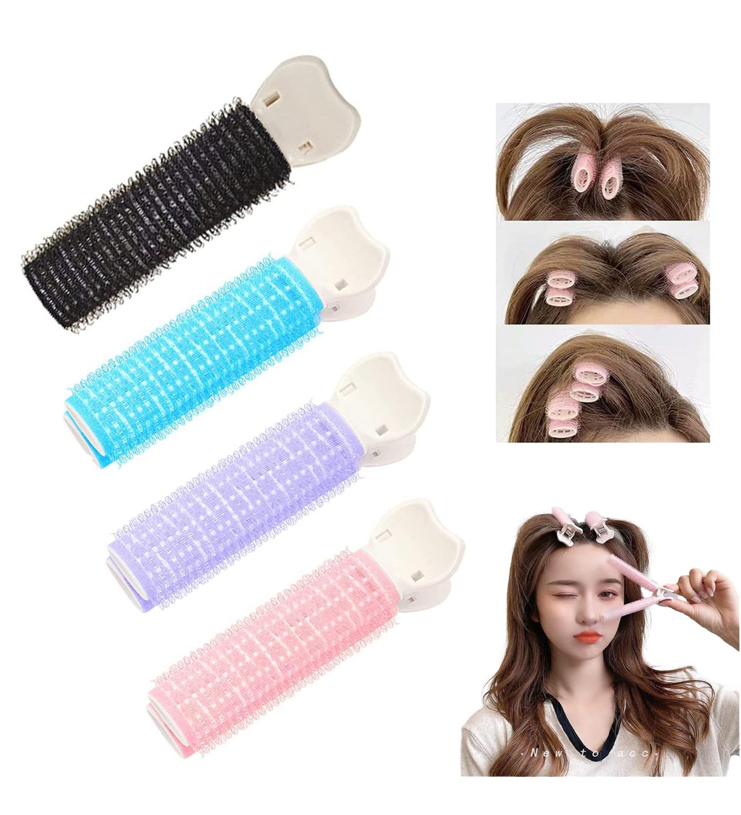 Volumizing Hair Clips for Instant Root Volume - DIY Styling Tool (4 pcs) Pink - Buy Online on GoSupps.com