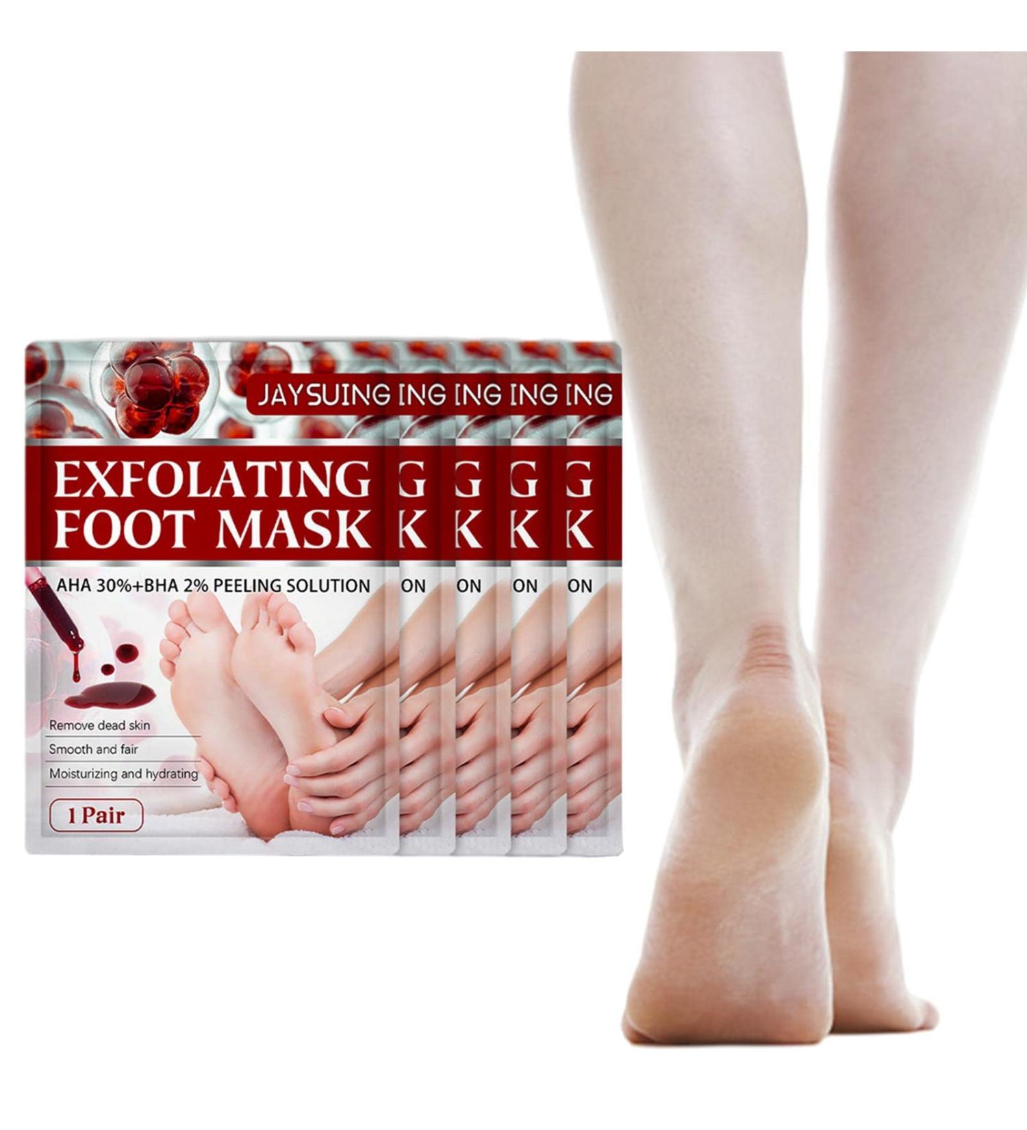 Eteslot Peeling Socks | Foot Care Treatment for Cracked Heels & Dead Skin - International Shipping Available - Buy Online on GoSupps.com