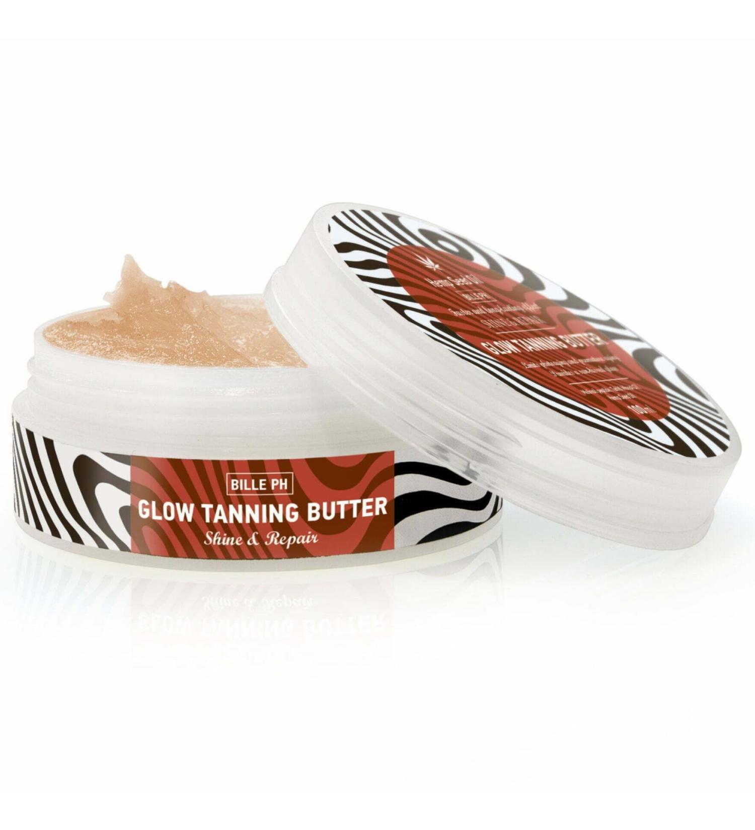 BODI BEAUTY Glow Tanning Tanning Butter Tanning Bronzer & Tanning Cream with Olive Oil Coconut Oil Shea Butter - SPF 0 Tanning Accelerator Shimmering Beads 150ml - Buy Online on GoSupps.com