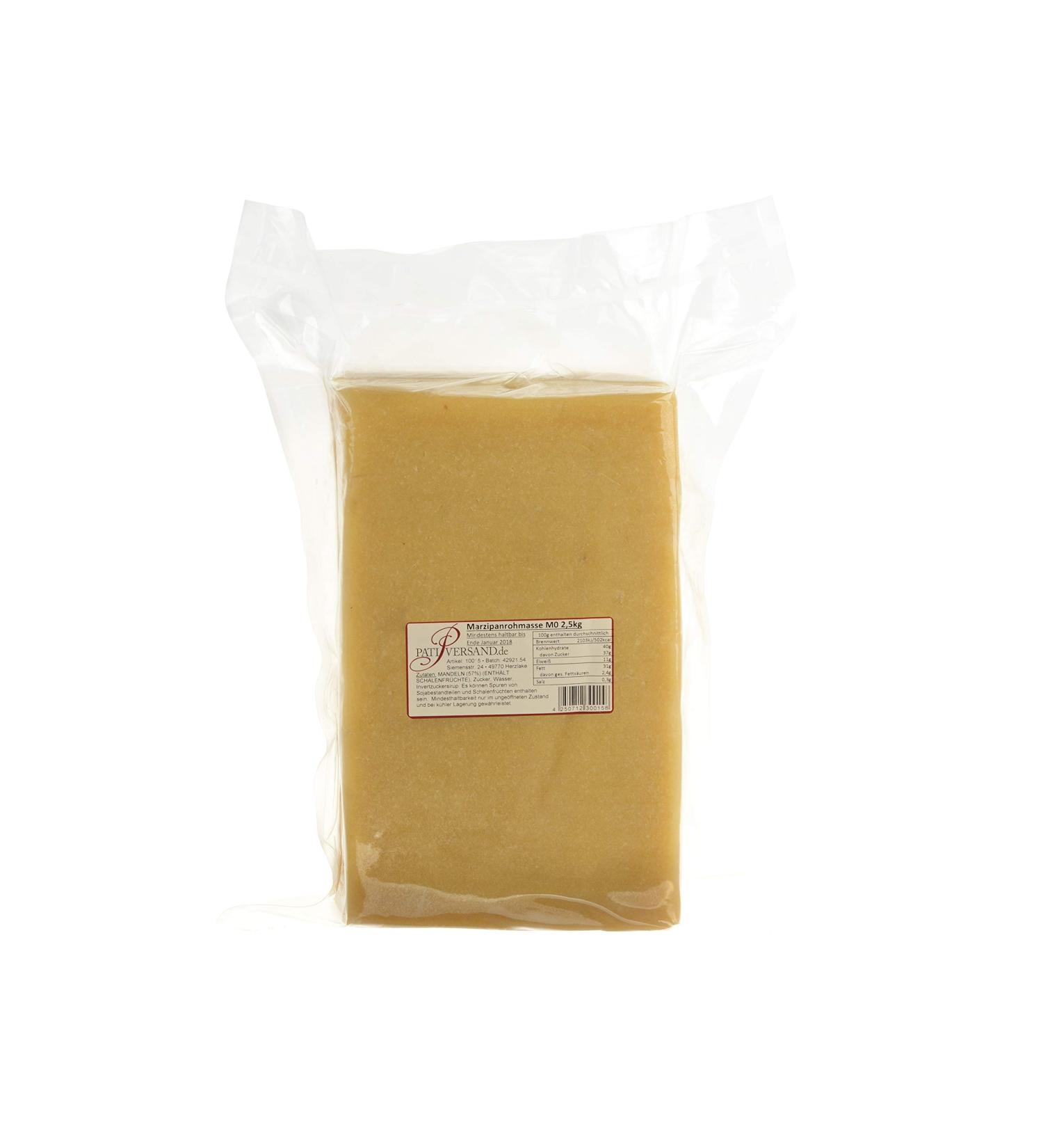 Marzipan raw mass M0 2.5 kg