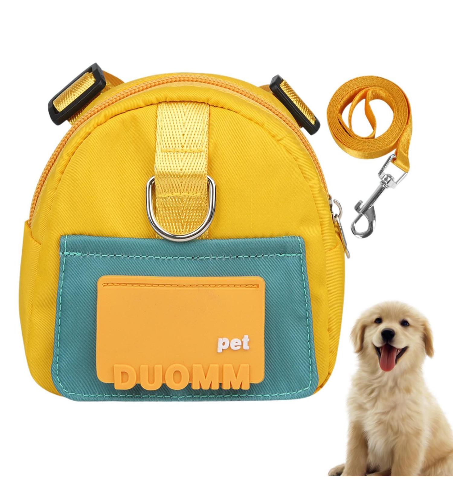 Zonewd Dog Hiking Backpack | Waterproof Dog Dishwear School Bag for Golden Retrievers Huskies & Shiba Inus - Comfortable Widened Silky Belt Strap - Buy Online on GoSupps.com
