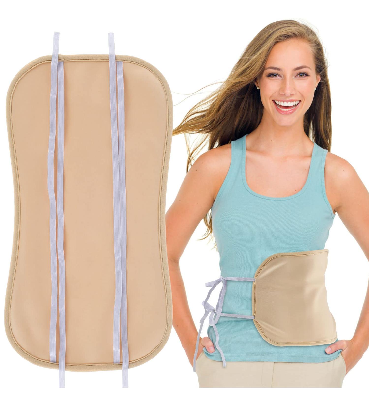 ZHAZHAMO Reusable Oil Pack Wrap - Mess-Free Adjustable & Washable Comfort for Waist - Buy Online on GoSupps.com