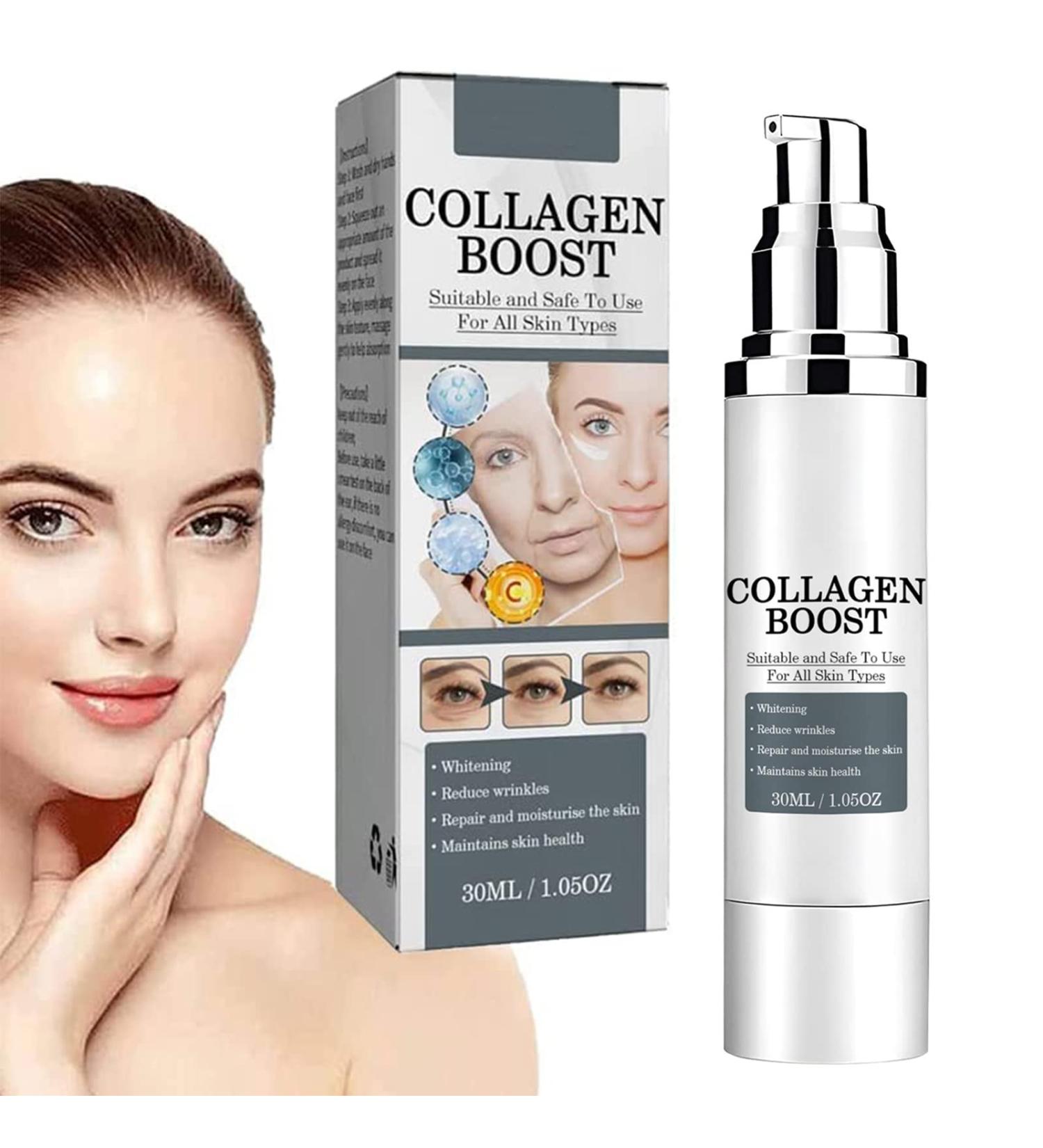 Collagen Boost Anti-Aging Serum Anti-Wrinkle Face Serum Fade Microgroove30ML Youngerme Collagen Boost Serum Dark Spot Corrector & Anti-aging Collagen Serum - Buy Online on GoSupps.com