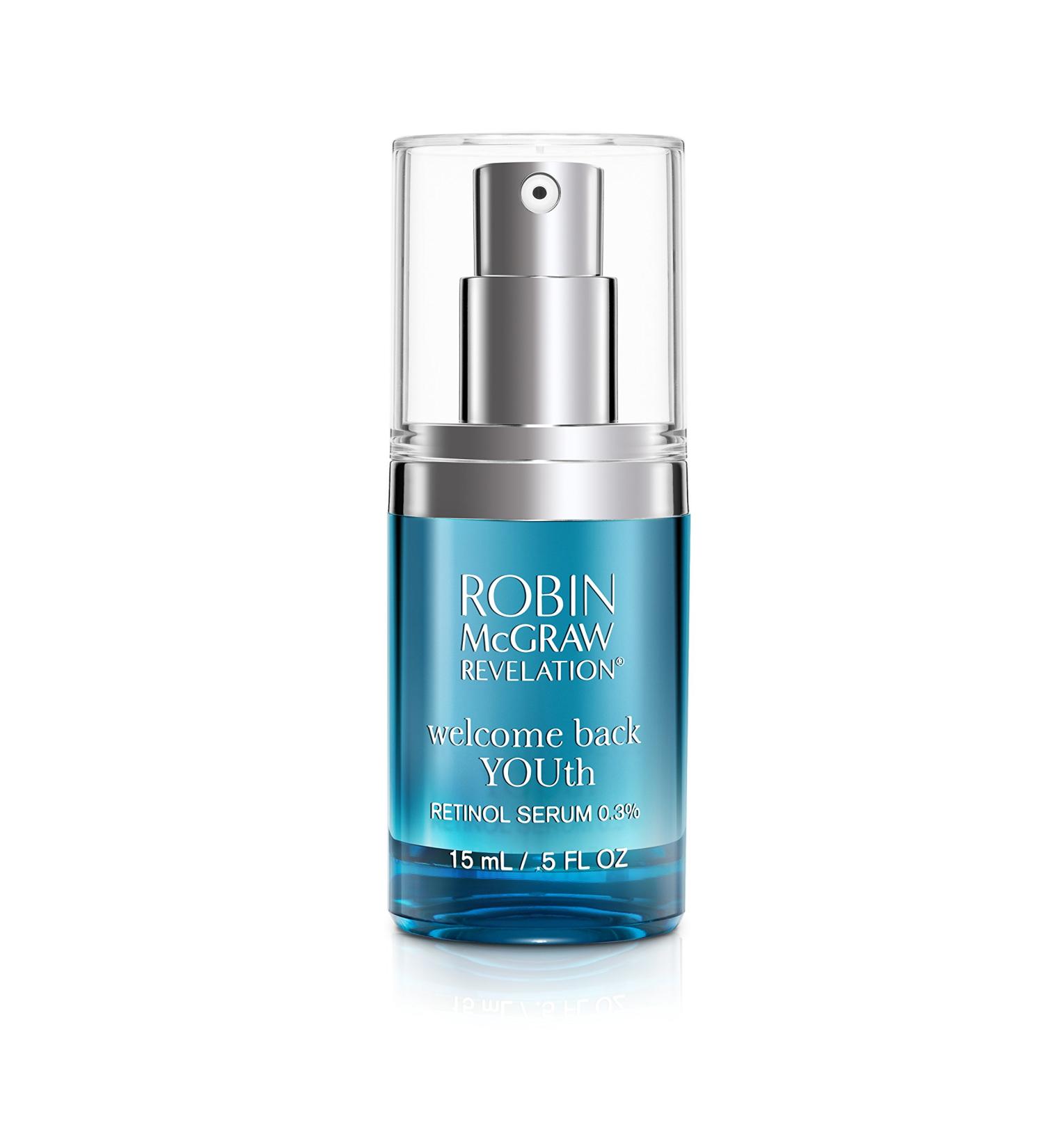 Robin McGraw Revelation Welcome Back YOUth   Retinol Serum 0.3%  0.5 fl. oz