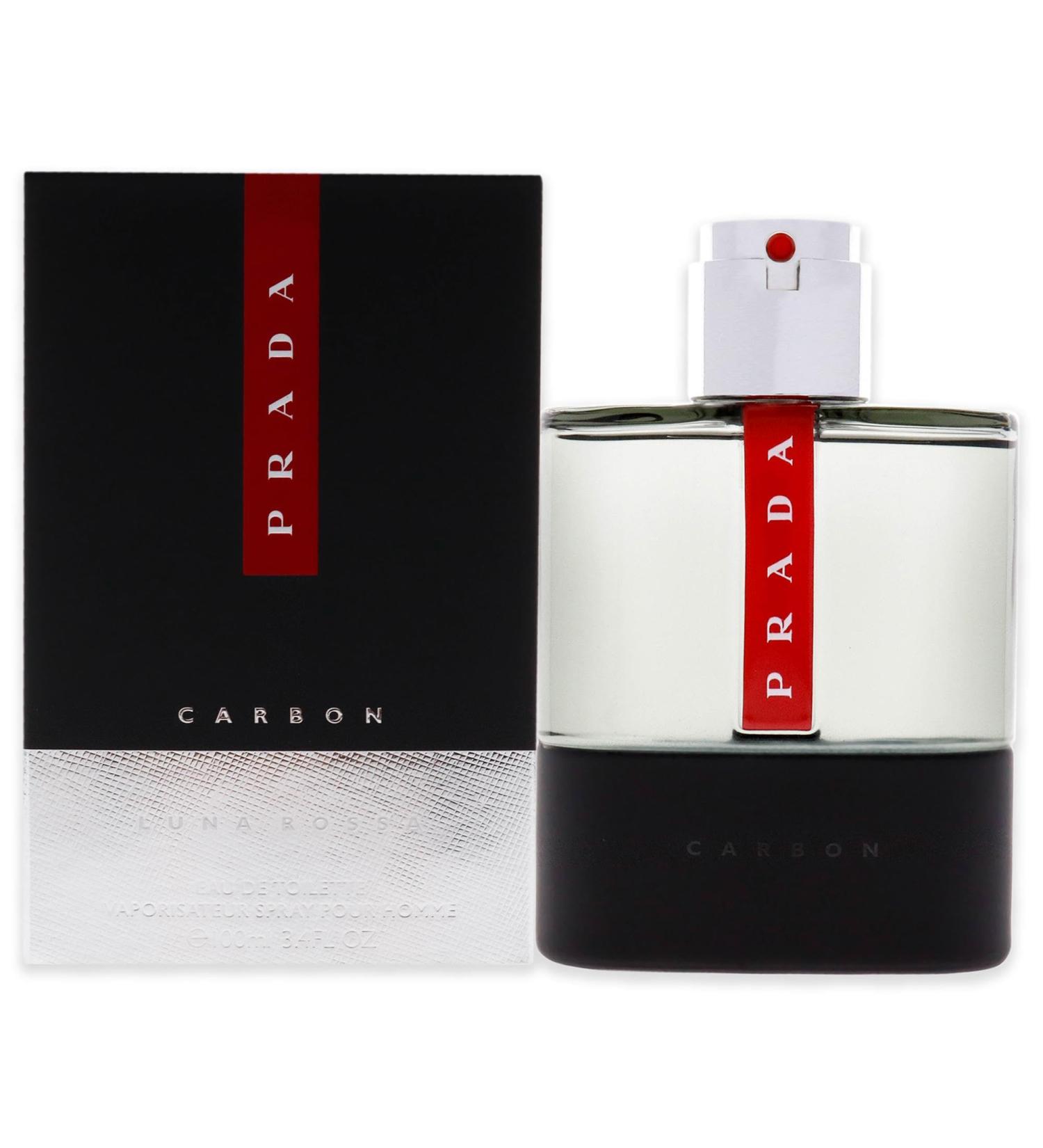 Prada Luna Rossa Carbon Eau De Toilette Spray 100Ml Multi 3.4 Ounce 3.38 Fl Oz (Pack of 1) - Buy Online on GoSupps.com