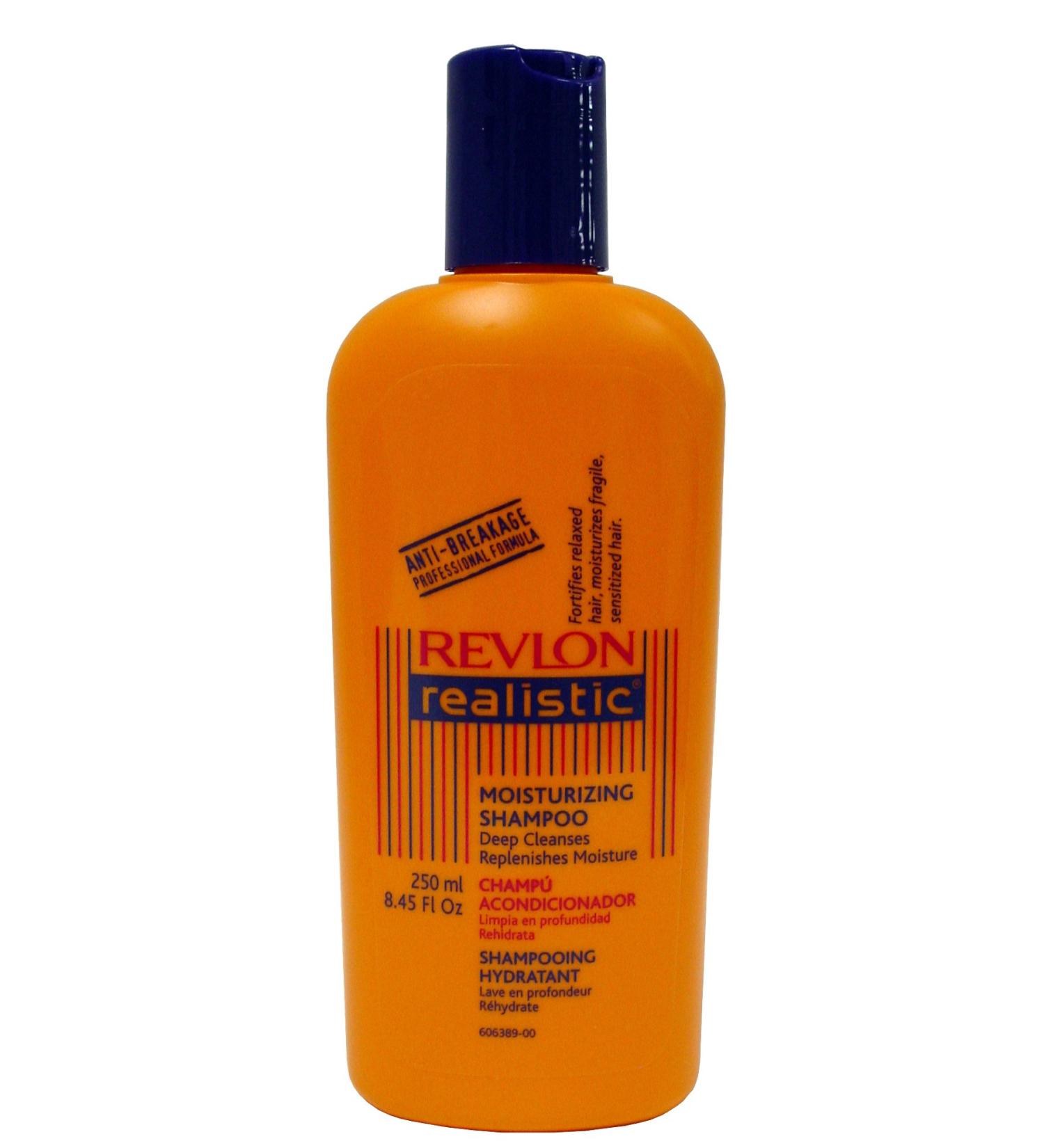 Revlon Realistic Moisturizing Shampoo 8.45 oz.