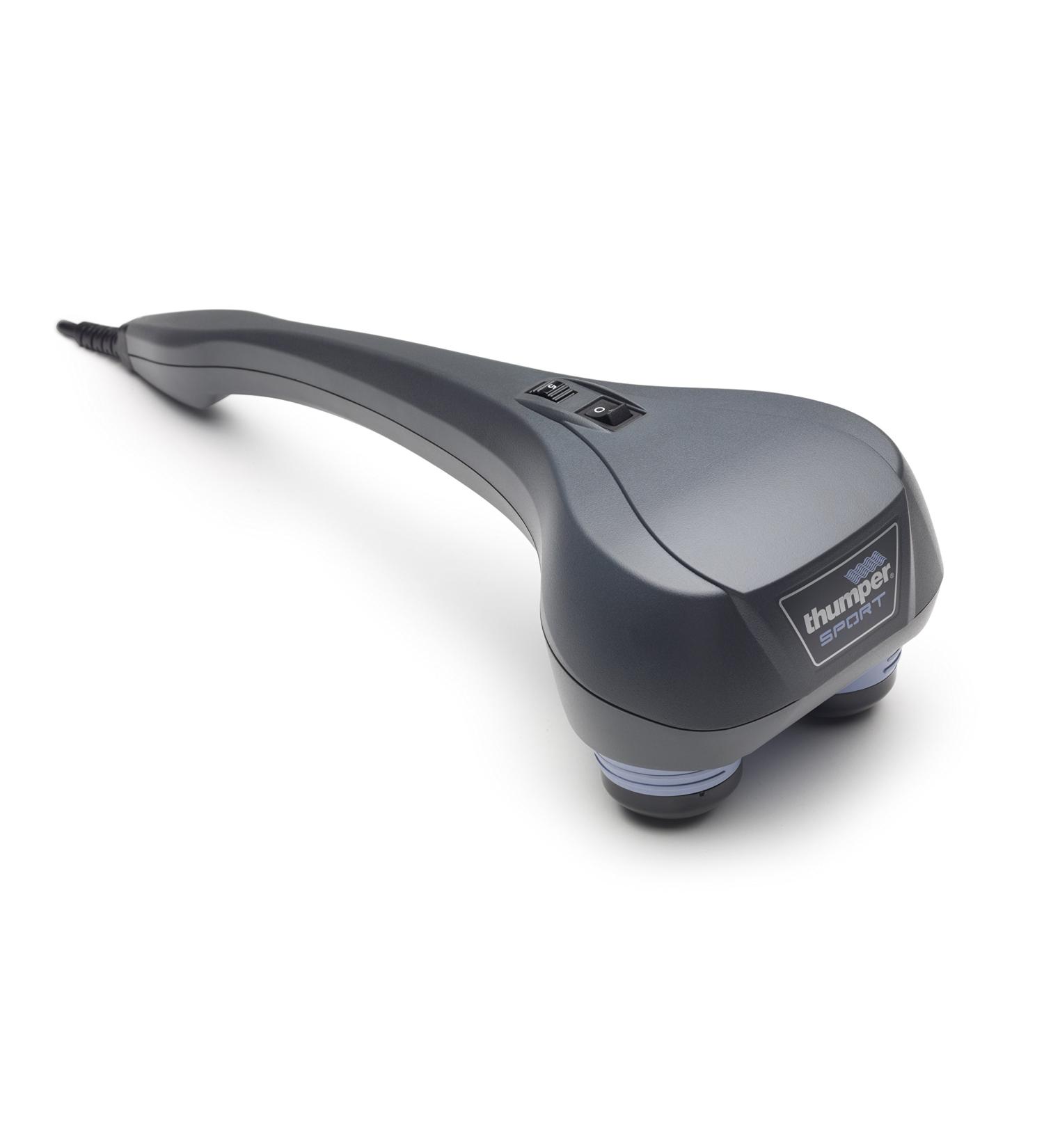 Thumper Sport Percussive Massager - Deep Tissue Electric Handheld Massager for Muscles Back Shoulders Legs arms - Buy Online on GoSupps.com