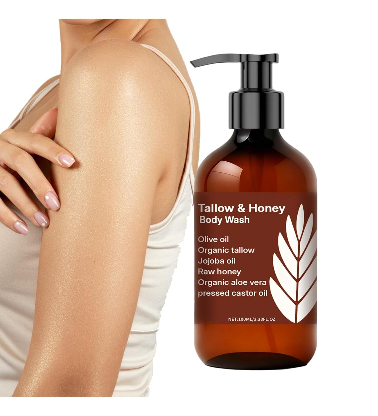 Shower Gel 100ml | Body Wash | Nourishing Natural Moisturizing Bath Gel | Body Soap for Daily Skin Care Hydration Relaxing Bath and Gentle Cleansing - Buy Online on GoSupps.com