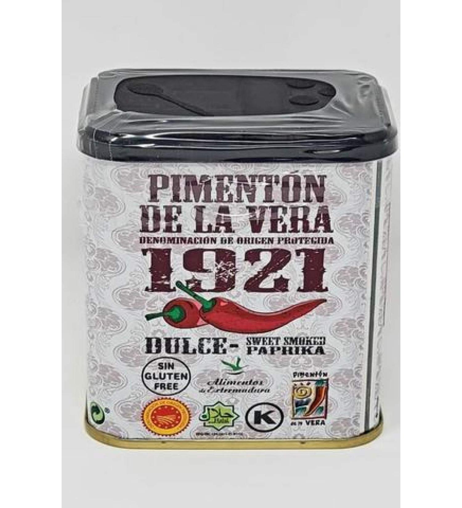 1921 De La Vera Smoked Sweet Paprika 75g (2.64 oz)