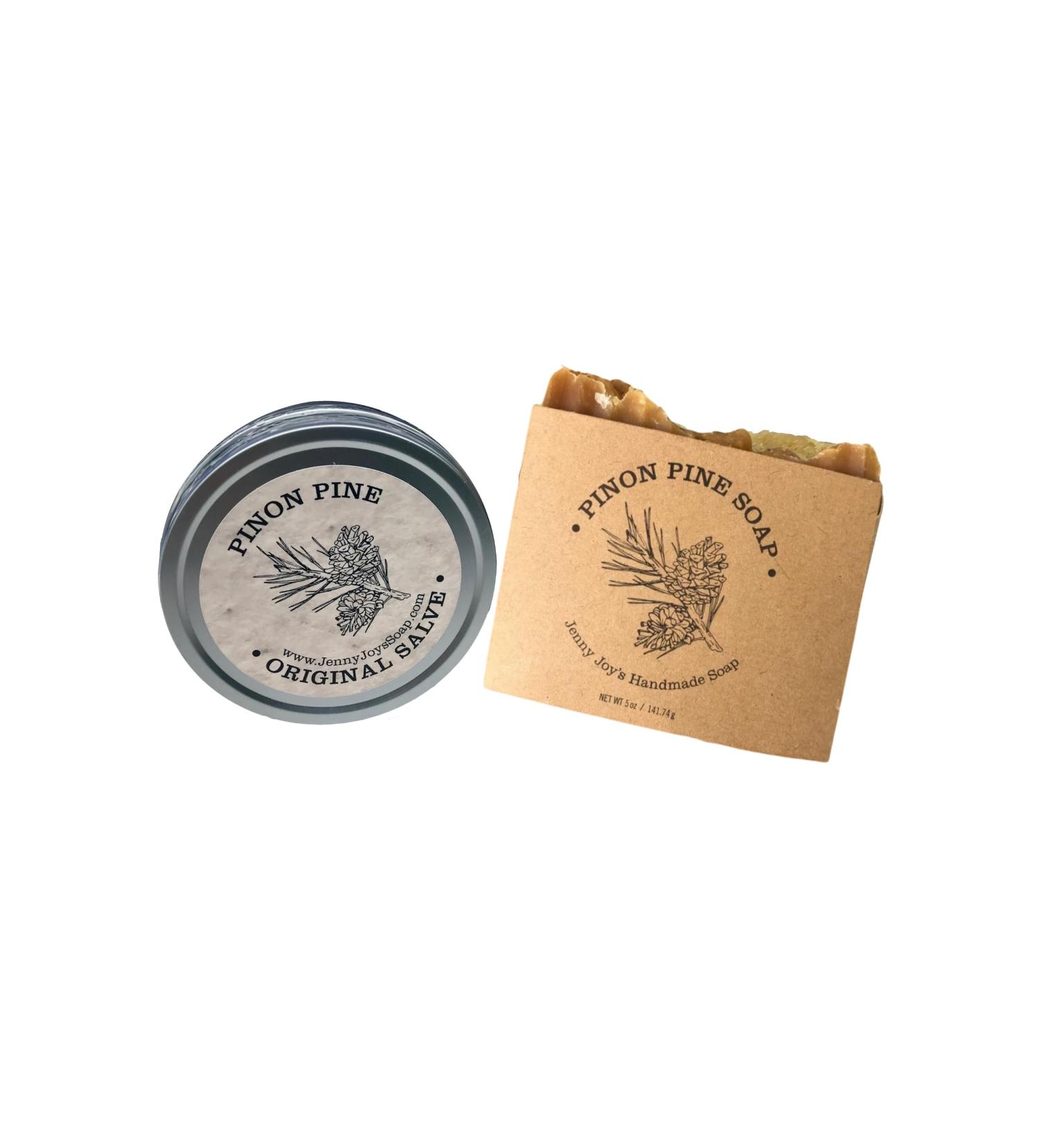 Shop Jenny Joy's Pinon Pine Salve & Soap (4 oz) - Natural Healing & Moisturizing Worldwide Shipping Available - Buy Online on GoSupps.com