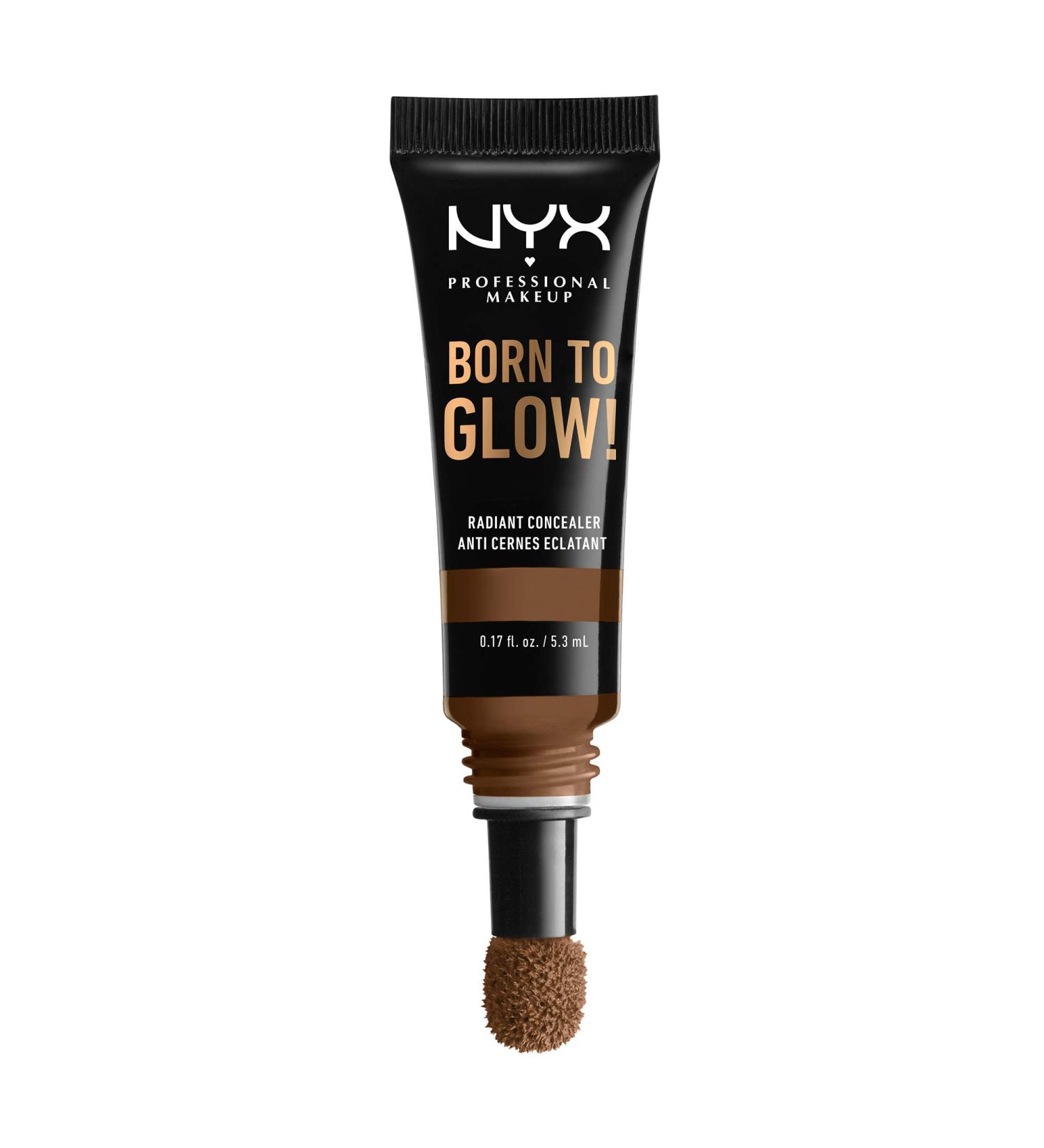 NYX Born To Glow Radiant Concealer - Medium Coverage in Mocha 19 - Buy Online on GoSupps.com