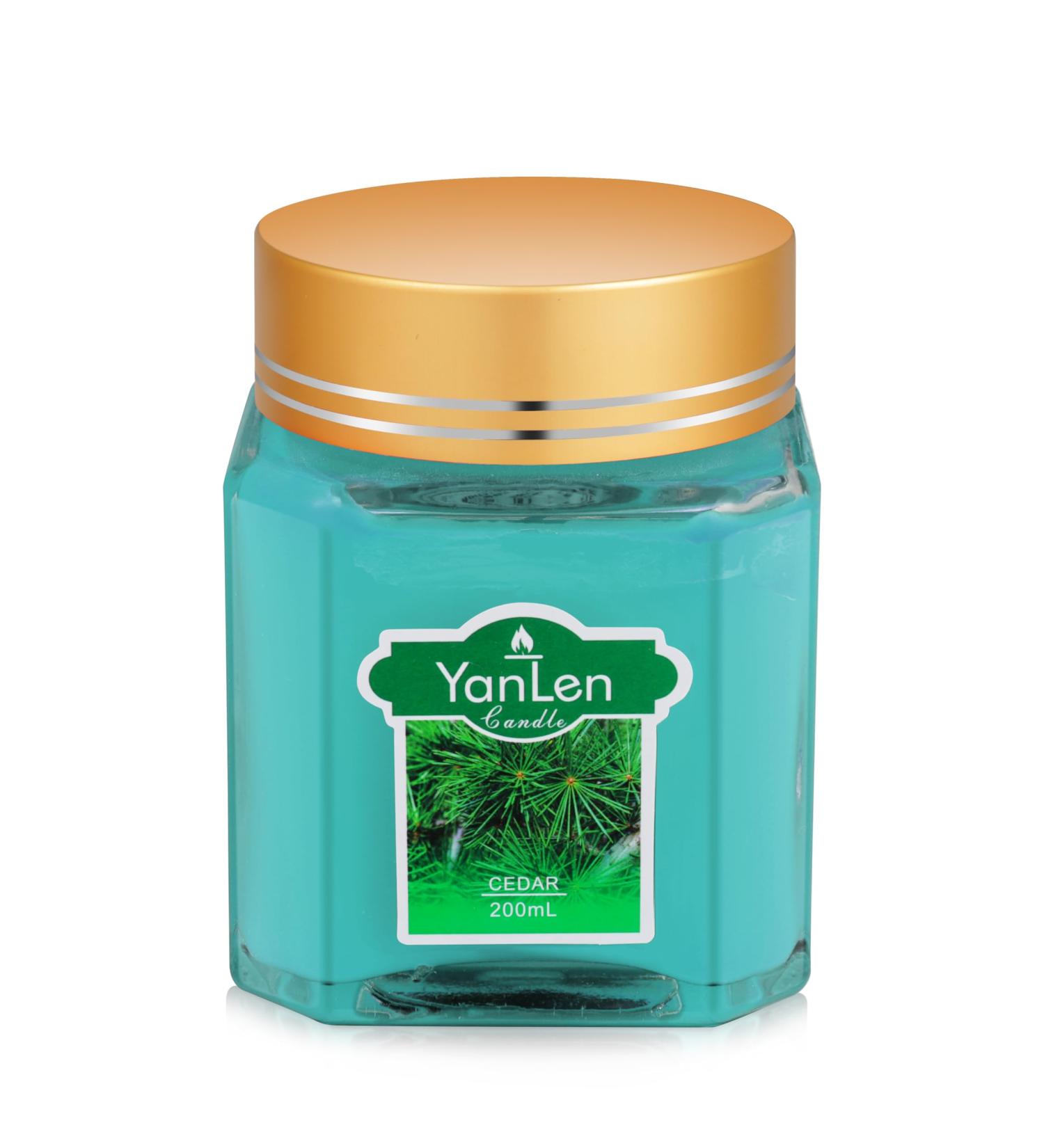 Coconut Wax Scented Candle 12oz - Large Jar 60+ Hour Burn Time | Holiday Gifts (Balsam & Cedar) - International Shipping Available - Buy Online on GoSupps.com