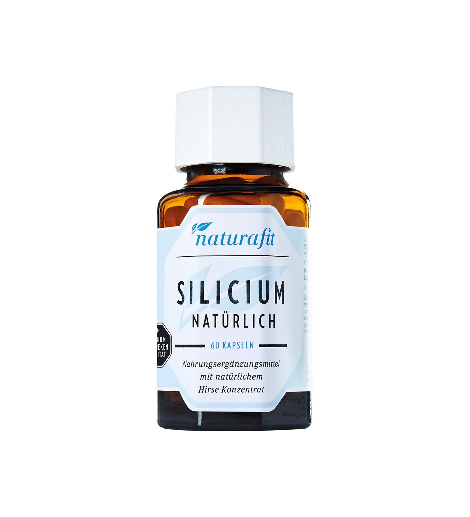 Buy Naturafit Silicon Natural Capsules - 60 Count | Enhance Wellness & Vitality | Fast International Shipping - Buy Online on GoSupps.com