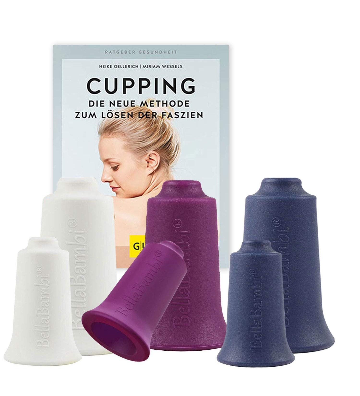 BellaBambi ORIGINAL & MINI 6-Pack Combo - Fascia Cupping Therapy for Pain Relief & Relaxation - Buy Online on GoSupps.com