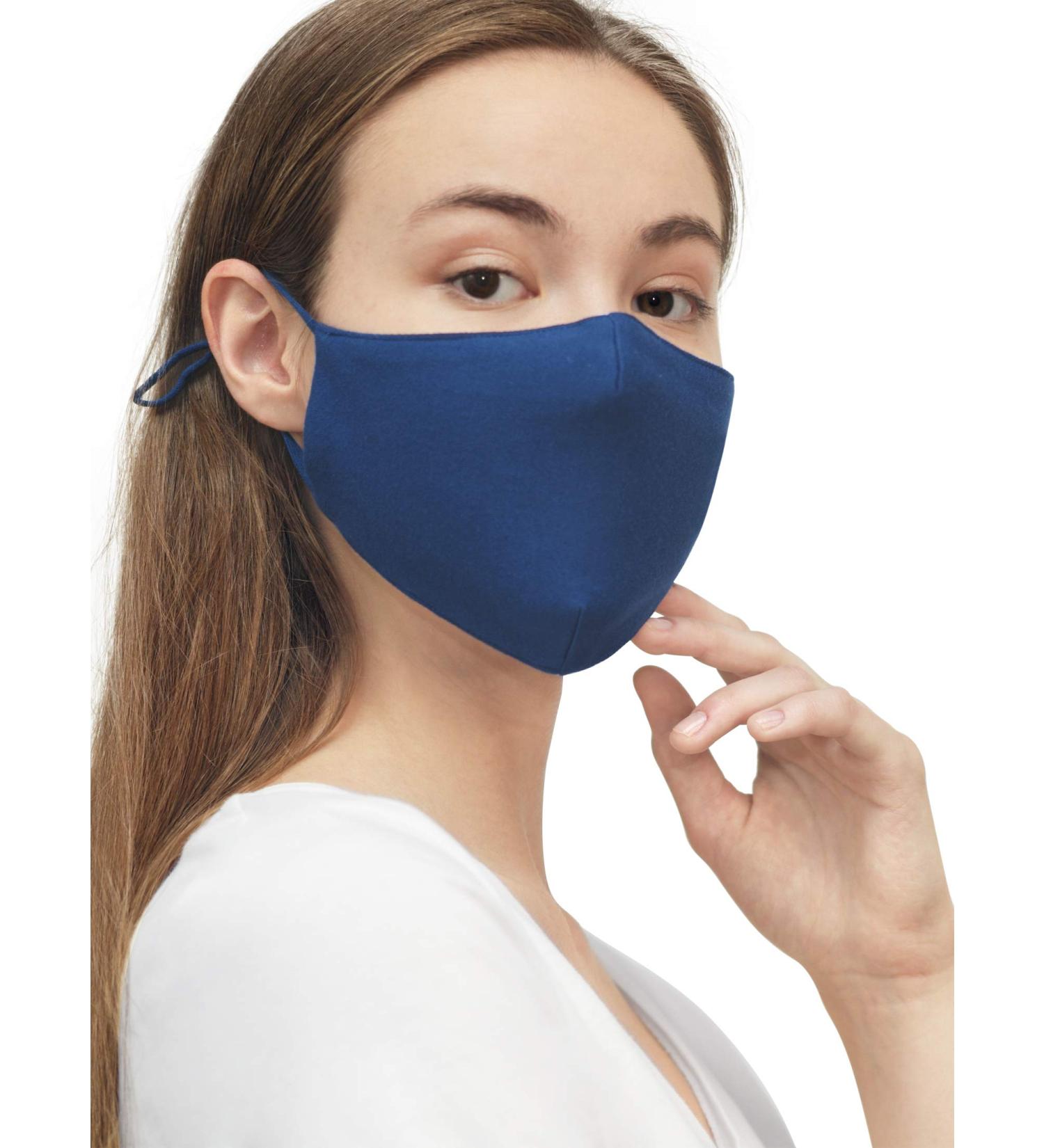 TOM TAILOR Men's Reusable Fabric Mask - After Dark Blue (Pack of 1) | International Shipping Available - Buy Online on GoSupps.com