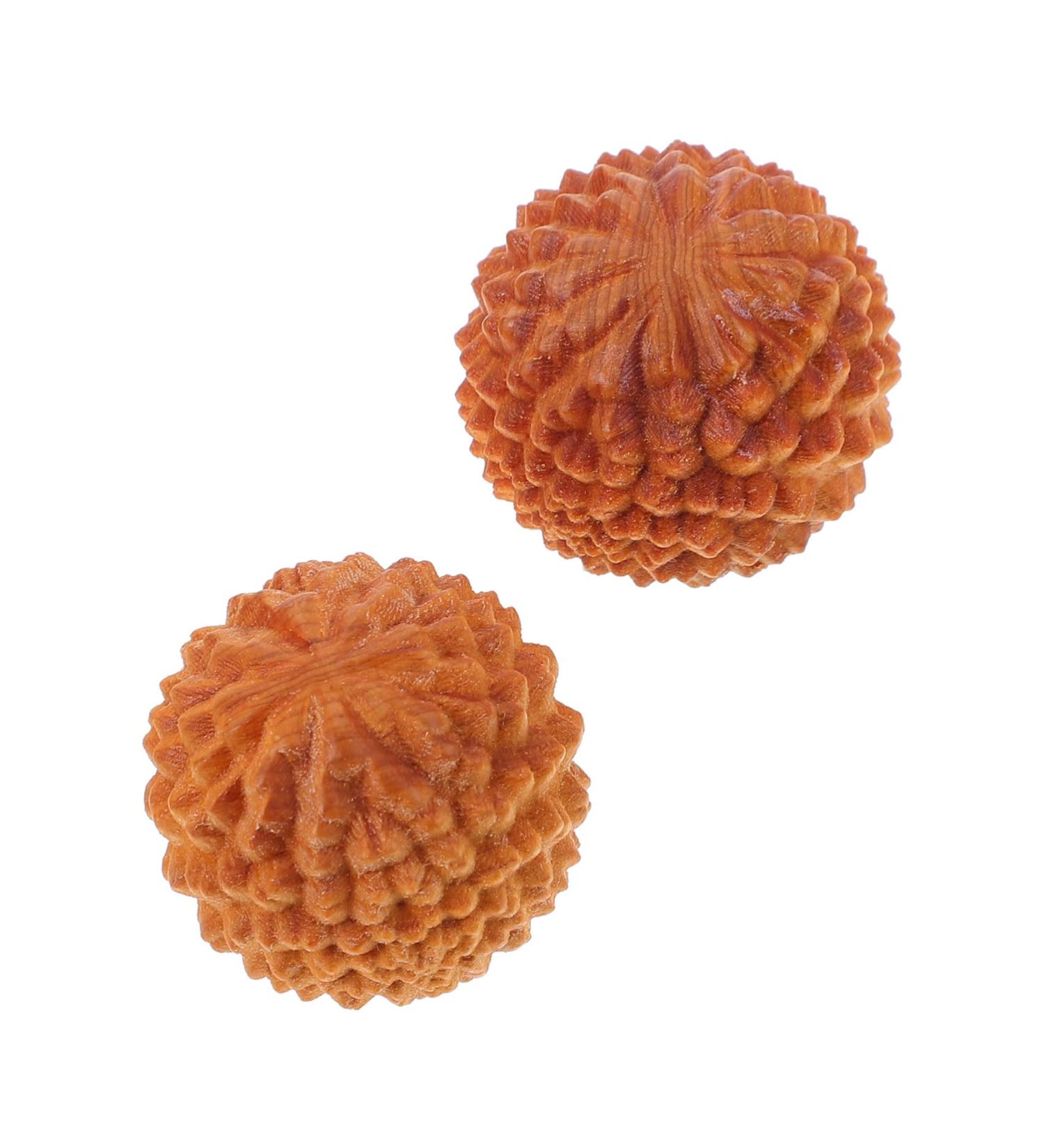 Healeeved 4-Piece Chinese Massage Globe Set | Wooden Hand & Wrist Relaxation Balls for Fitness & Health Exercises - Buy Online on GoSupps.com