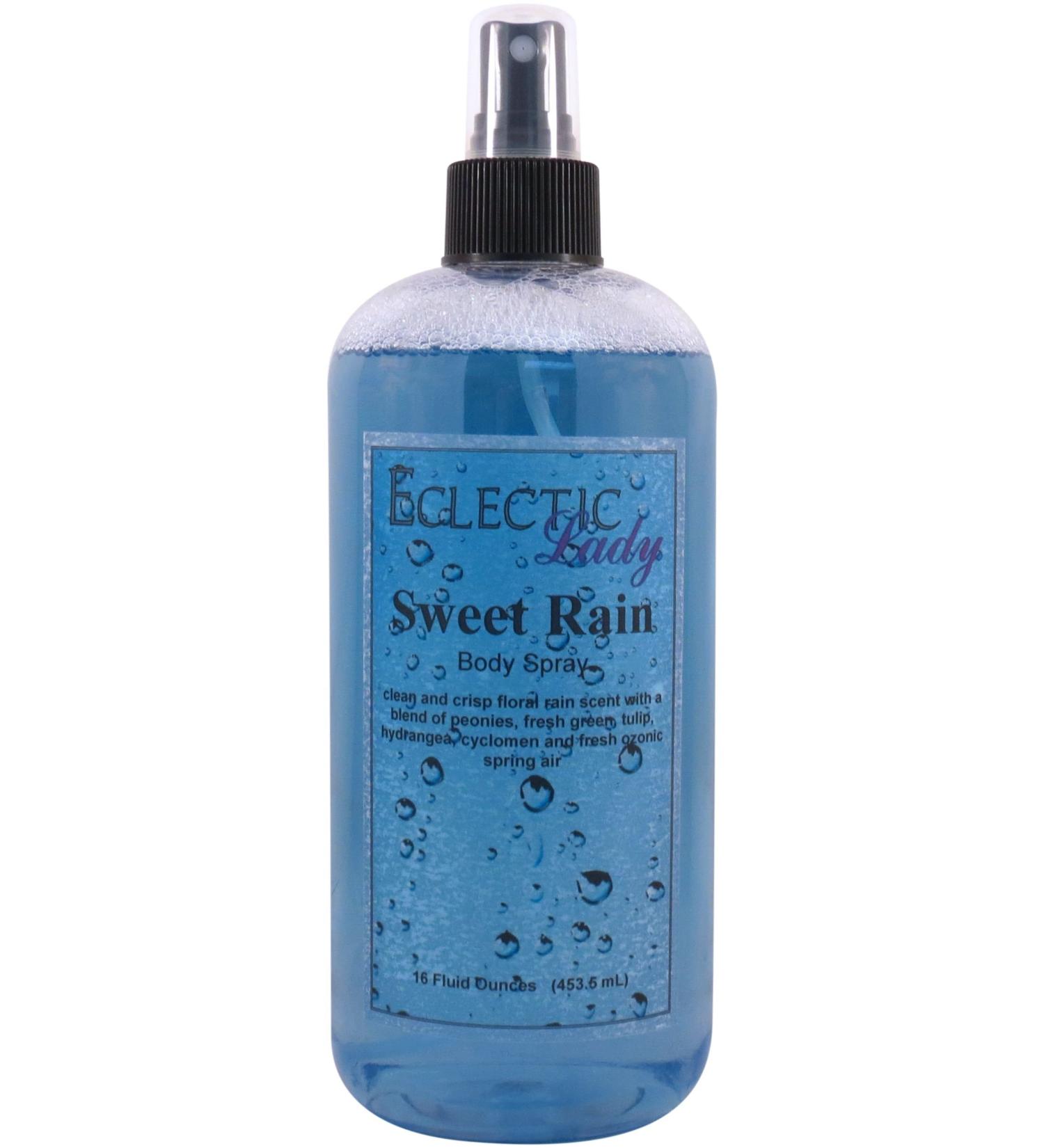 Sweet Rain Body Spray 16 ounces Body Mist for Women with Clean Light & Gentle Fragrance Long Lasting Perfume with Comforting Scent for Men & Women Cologne with Soft Subtle Aroma For Daily Use Regular Strength 16 Fluid Ounces - Buy Online on GoSupps.com