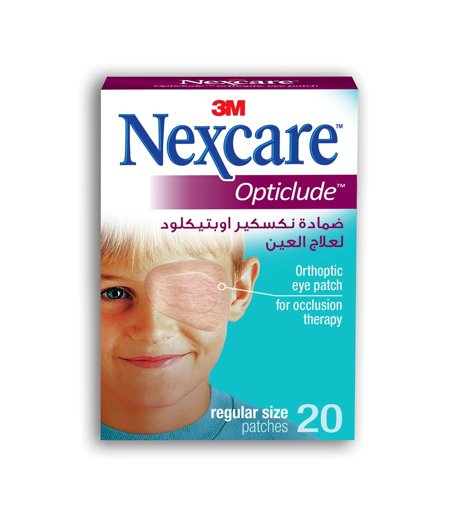 Buy 3M Nexcare 1539 Regular Opticlude Orthoptic Eye Patch - 20 Pieces | Best International Shipping - Buy Online on GoSupps.com