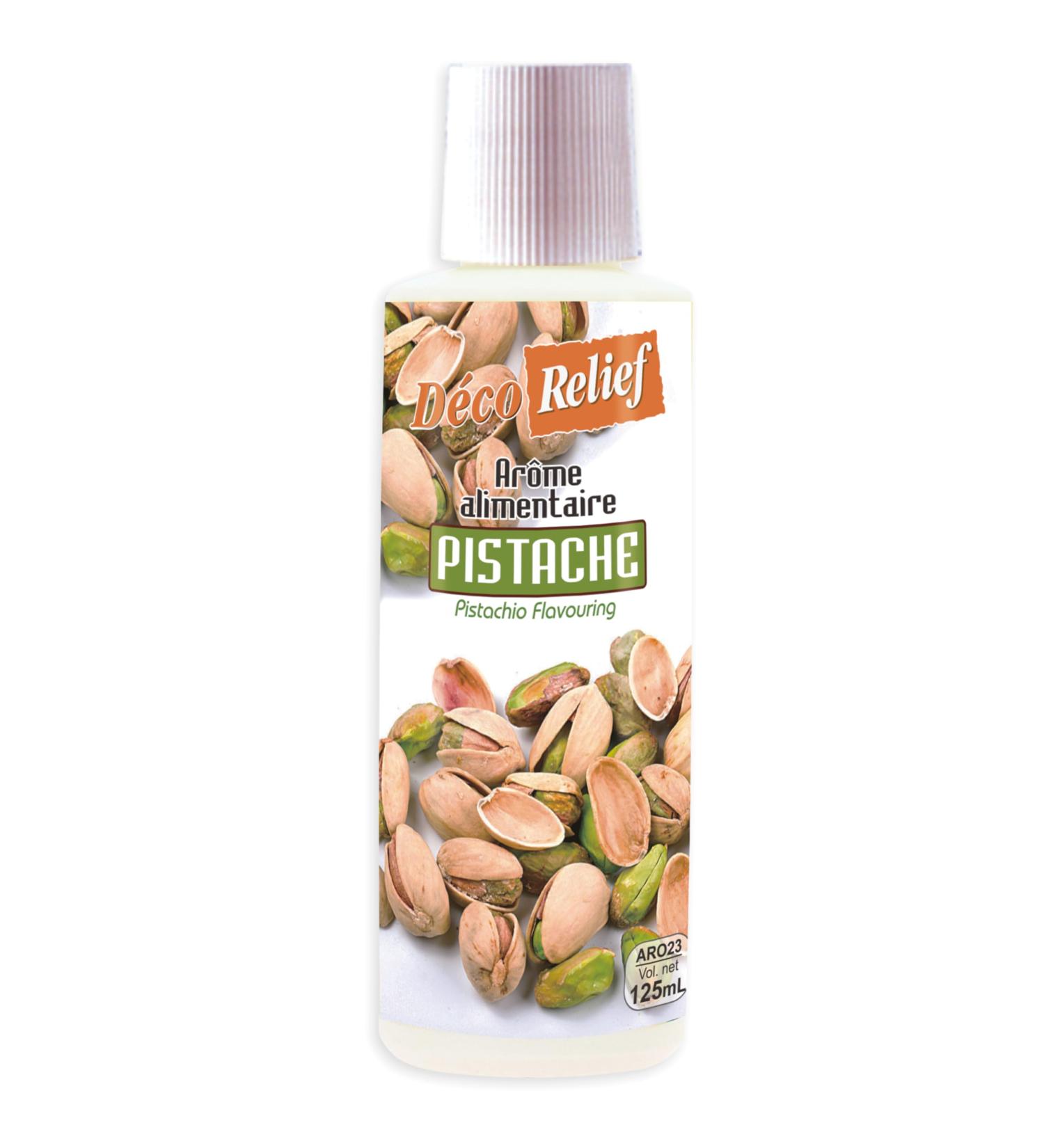 D co Relief - Pistachio Liquid Flavor 125 ml - Pastry & Yogurt Maker Food Flavor - For Cakes Pastries Yogurts - Buy Online on GoSupps.com