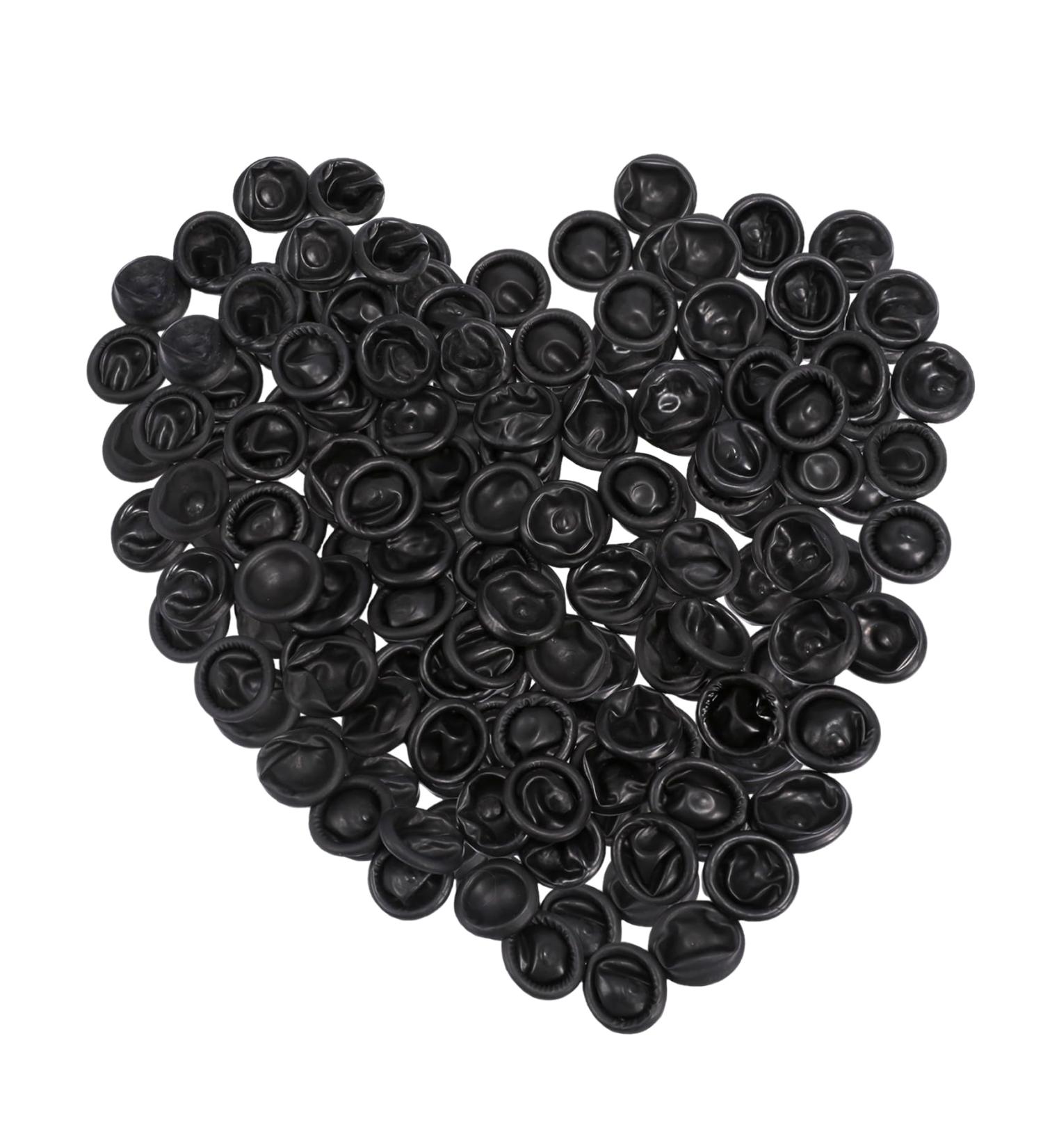 Annhua 150Pcs Latex Finger Cots Black Disposable Finger Protectors - Waterproof & Anti-Static - Ideal for Clinic, Beauty, Nail Salons, Electronics Labs - 2.44 * 0.95'' - 100g - Buy Online on GoSupps.com