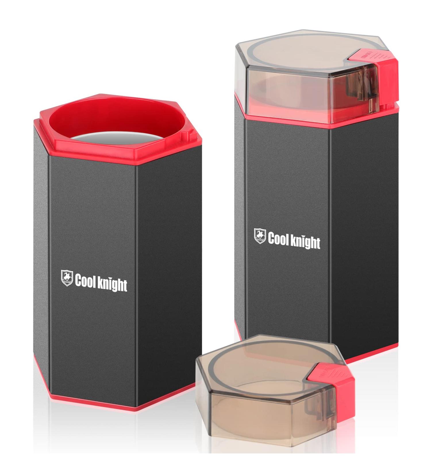 COOL KNIGHT Electric Pill Crusher - Grind Multiple Pills to Fine Powder - For Small and Large Medication Tablets - Buy Online on GoSupps.com