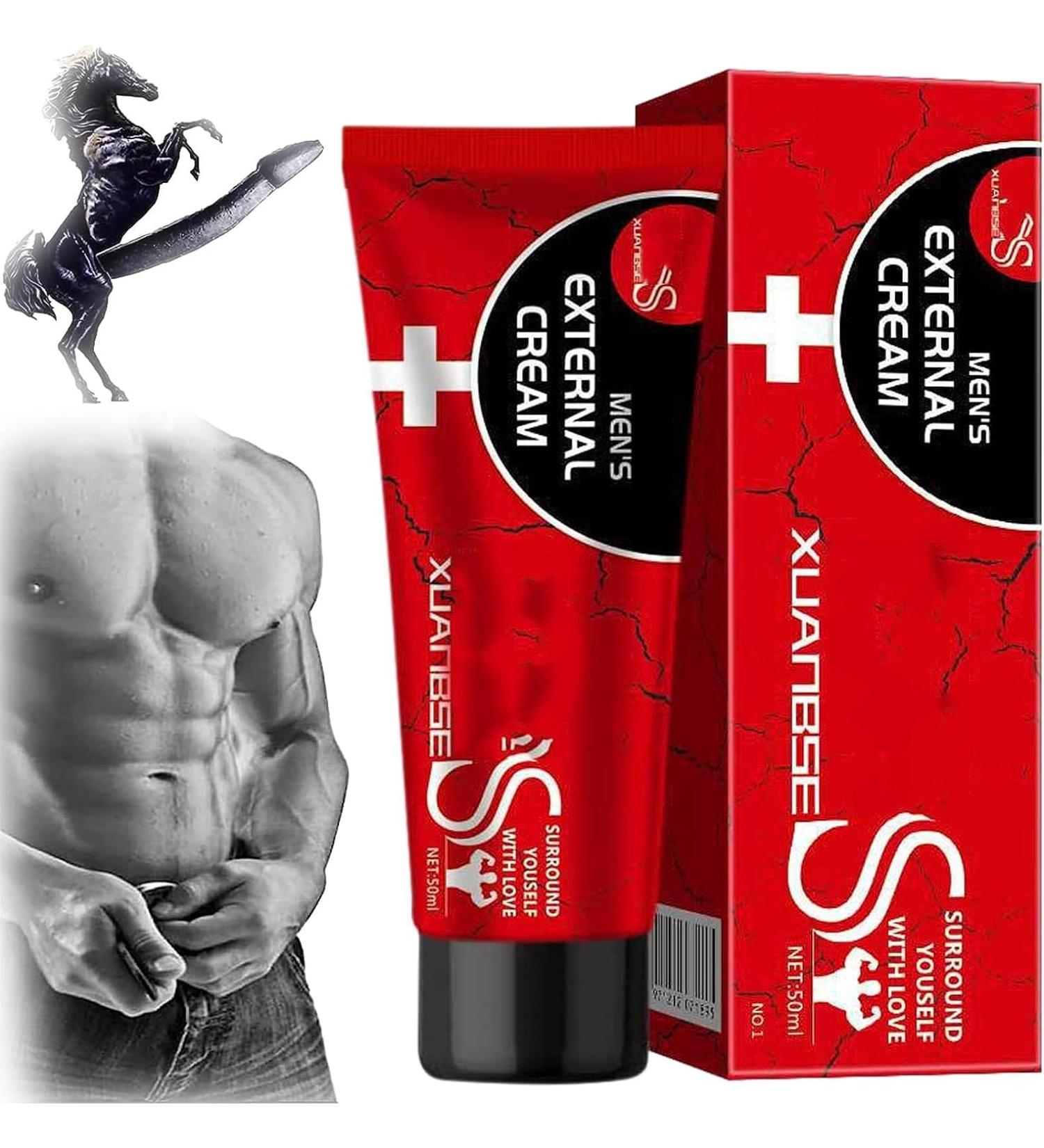 Xbs Xuanbse Cr me externe pour homme Cr me de massage pour homme 2023 Cr me Vitality Boost Performance durable toute la nuit (1 pi ce) 1 Pi ce. - Buy Online on GoSupps.com