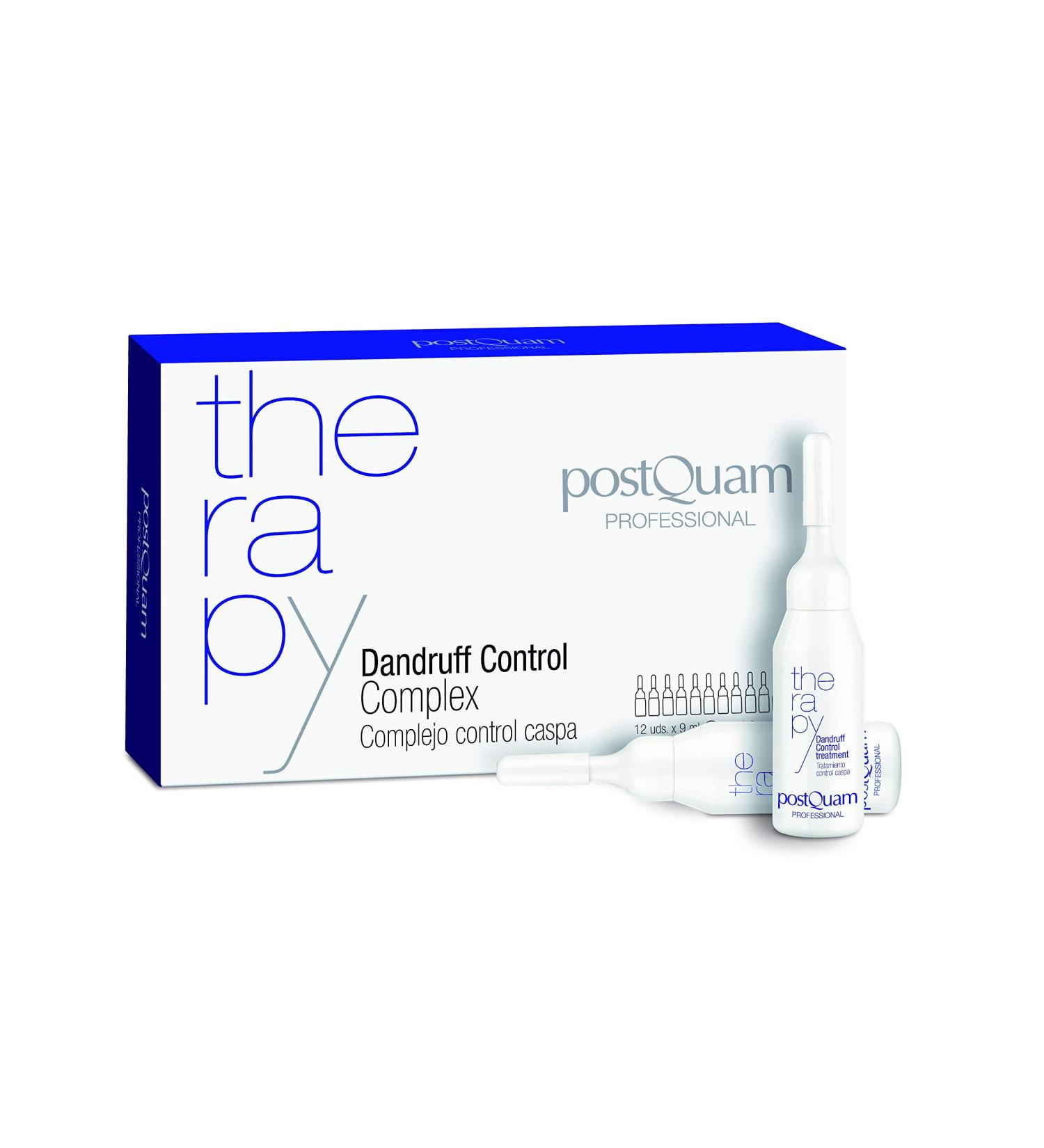 postQuam Professional Dandruff Control Complex - 12 Vials for All Hair Types | Daily Use Beauty & Personal Care | Eliminate Dandruff Effectively - Buy Online on GoSupps.com
