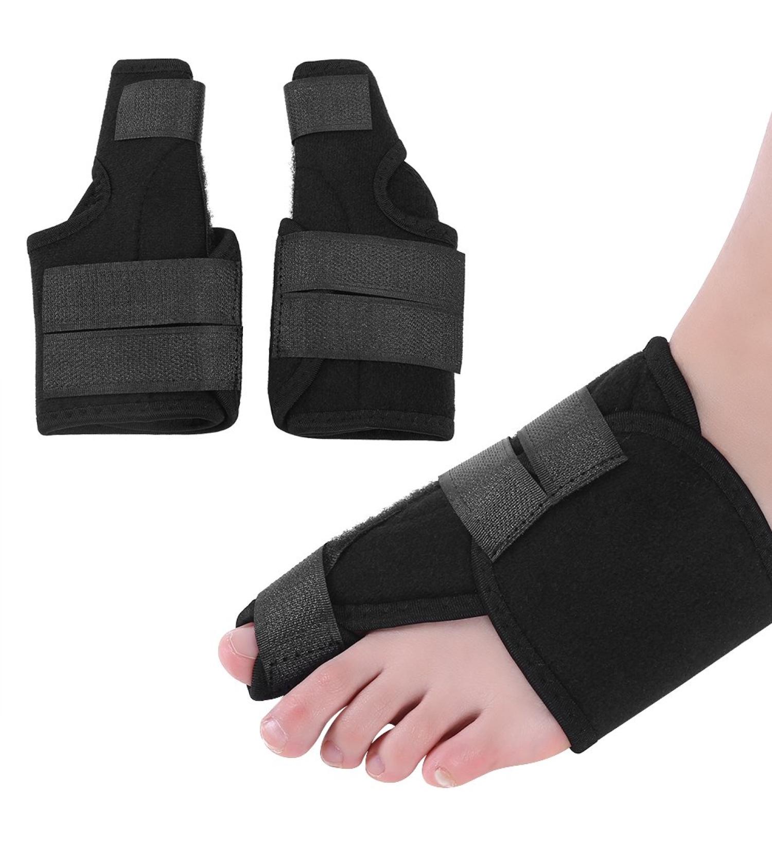 Hallux Valgus Orthosis - Breathable Bunion Splint & Big Toe Straightener for Men & Women Adjustable Foot Care - 1 Pair - Buy Online on GoSupps.com