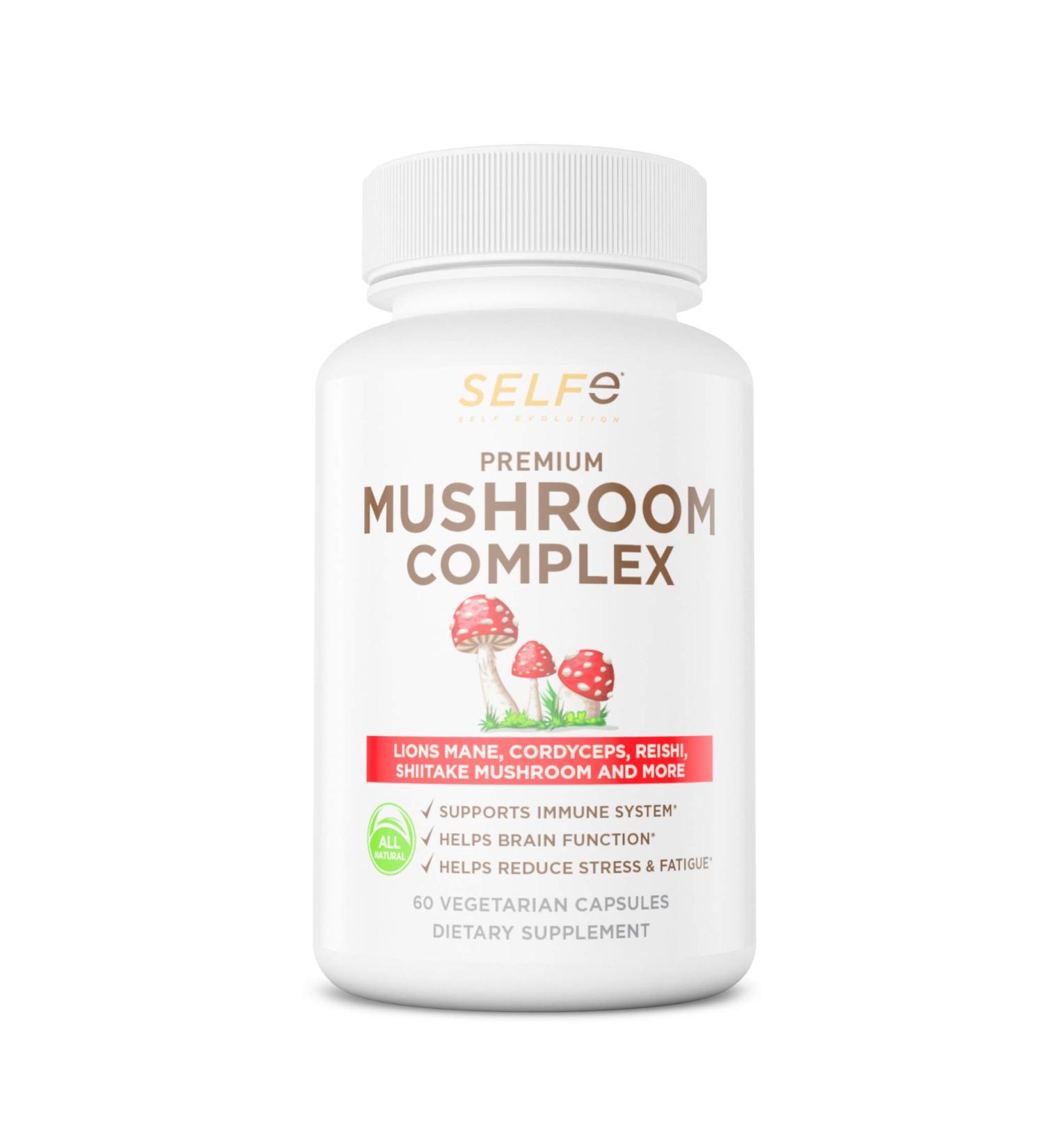 Mushroom Complex - 60 Veggie Capsules - Buy Online on GoSupps.com