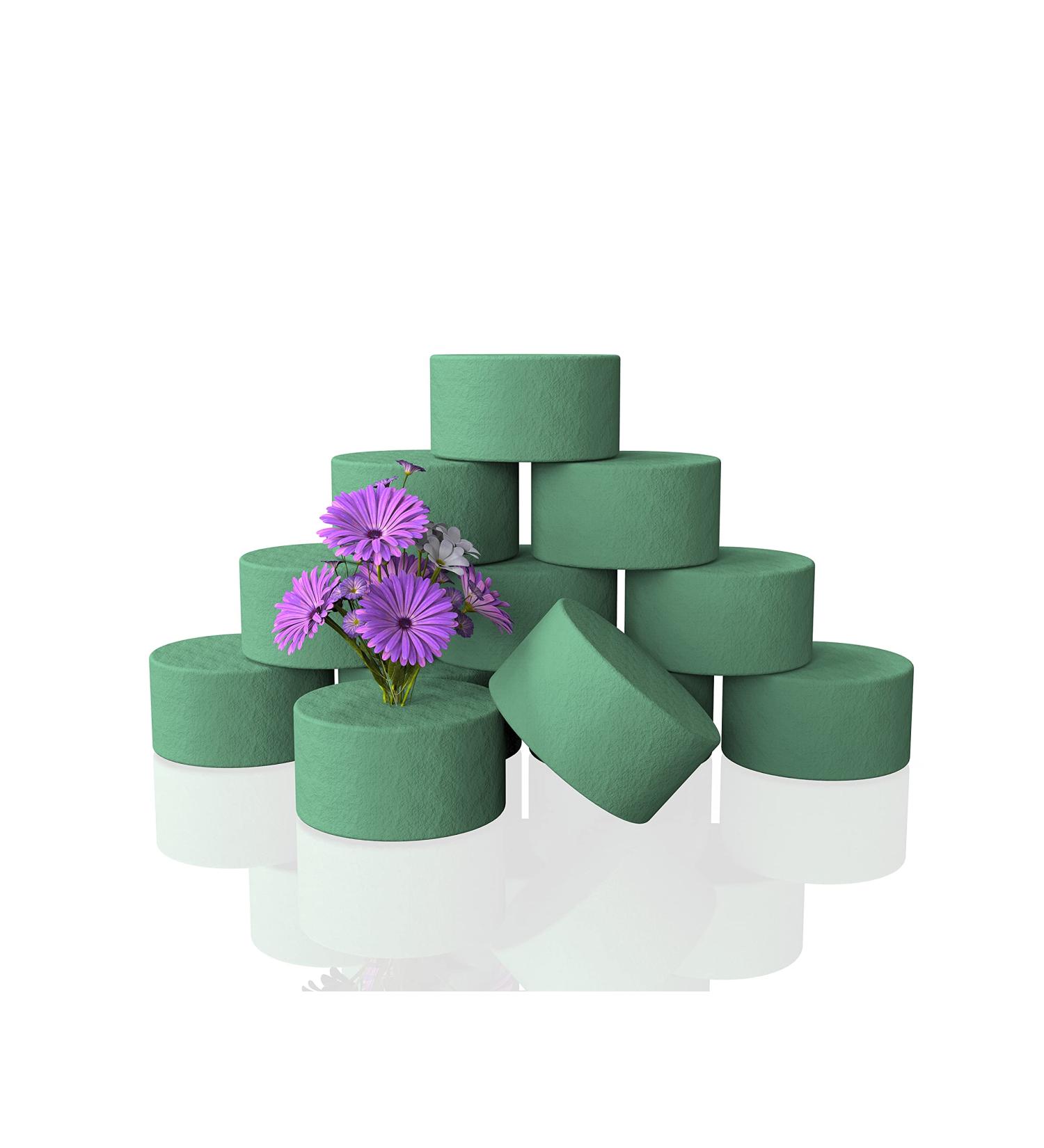 12 Pcs 3 Inch Flower Foam Blocks for DIY Flower Arrangements - Ideal for Weddings, Parties & Events - Buy Online on GoSupps.com