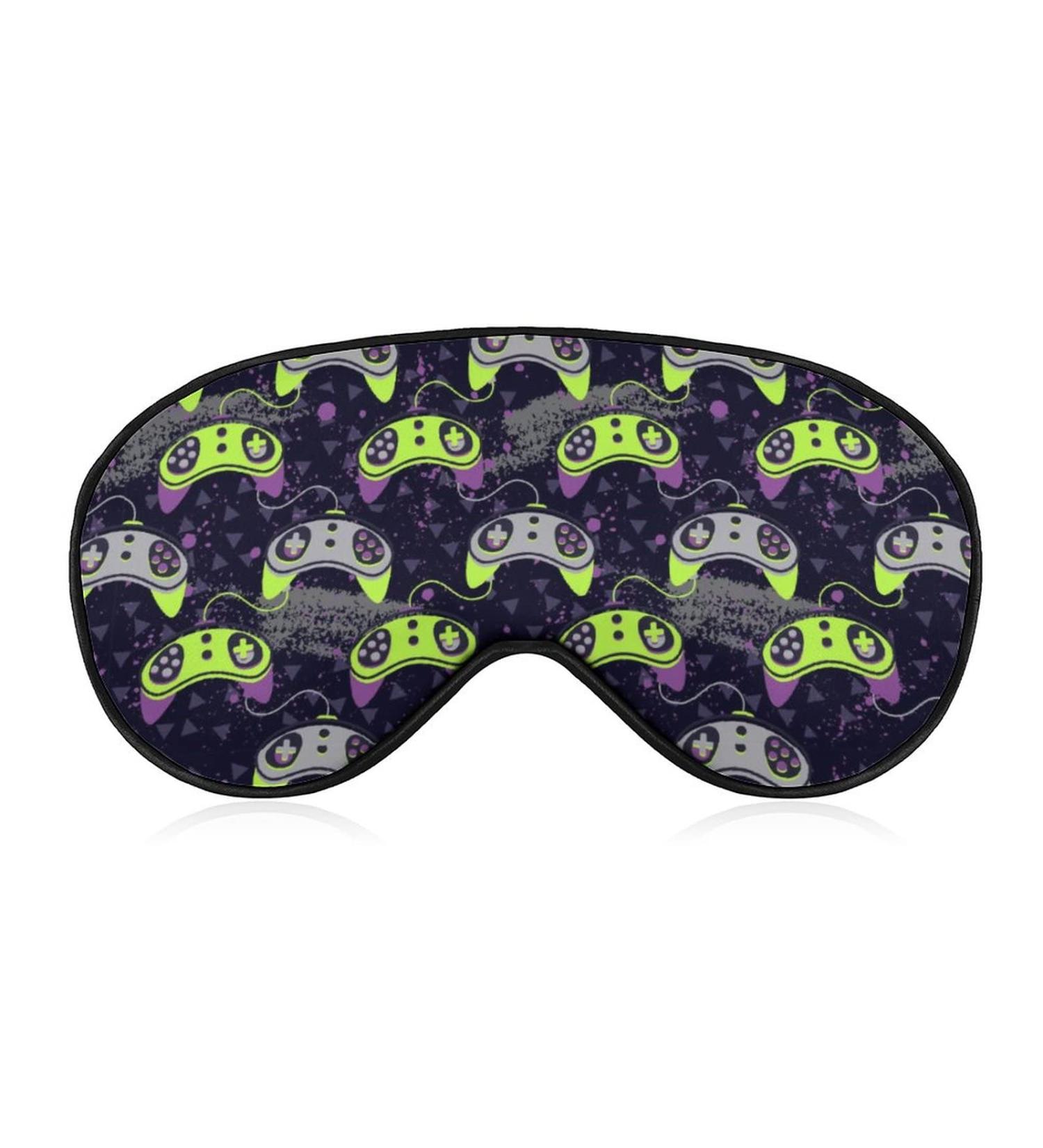Gamepad Gamer Controller Joystic Sleep Mask | Adjustable Head Strap | Soft Comfortable Eye Mask - Buy Online on GoSupps.com